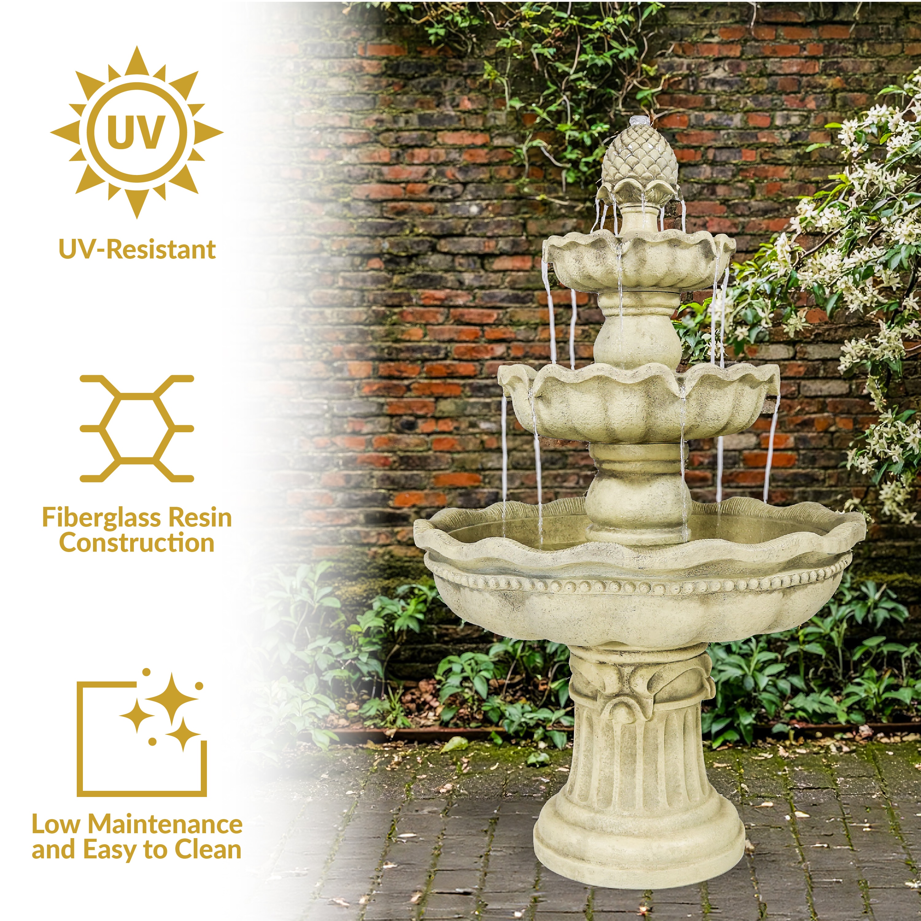 Sunnydaze Decor FC-73903 fountains - View #8