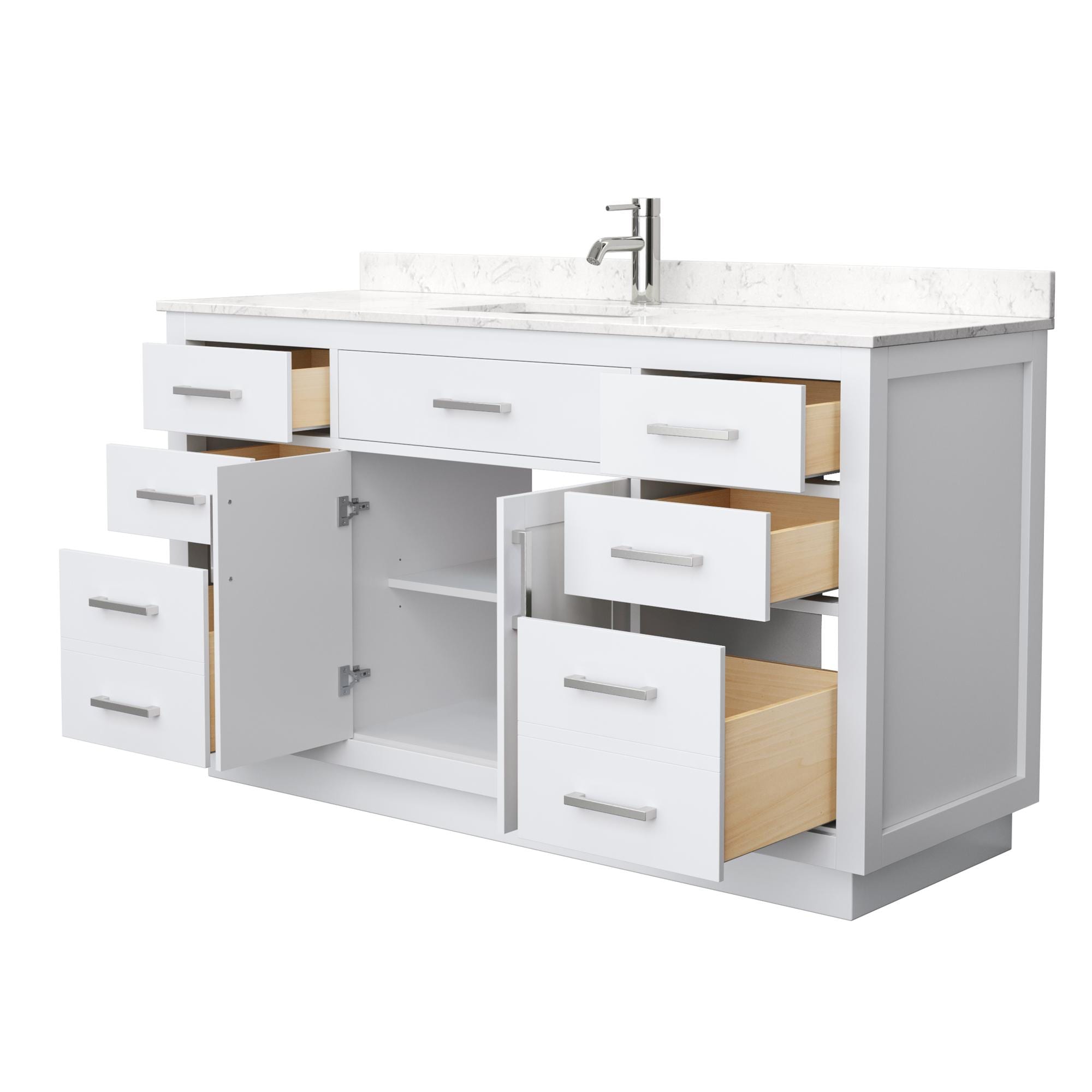 Wyndham Collection WCG262660SWHCCUNSMXX Bath-Vanity-Combo - View #2