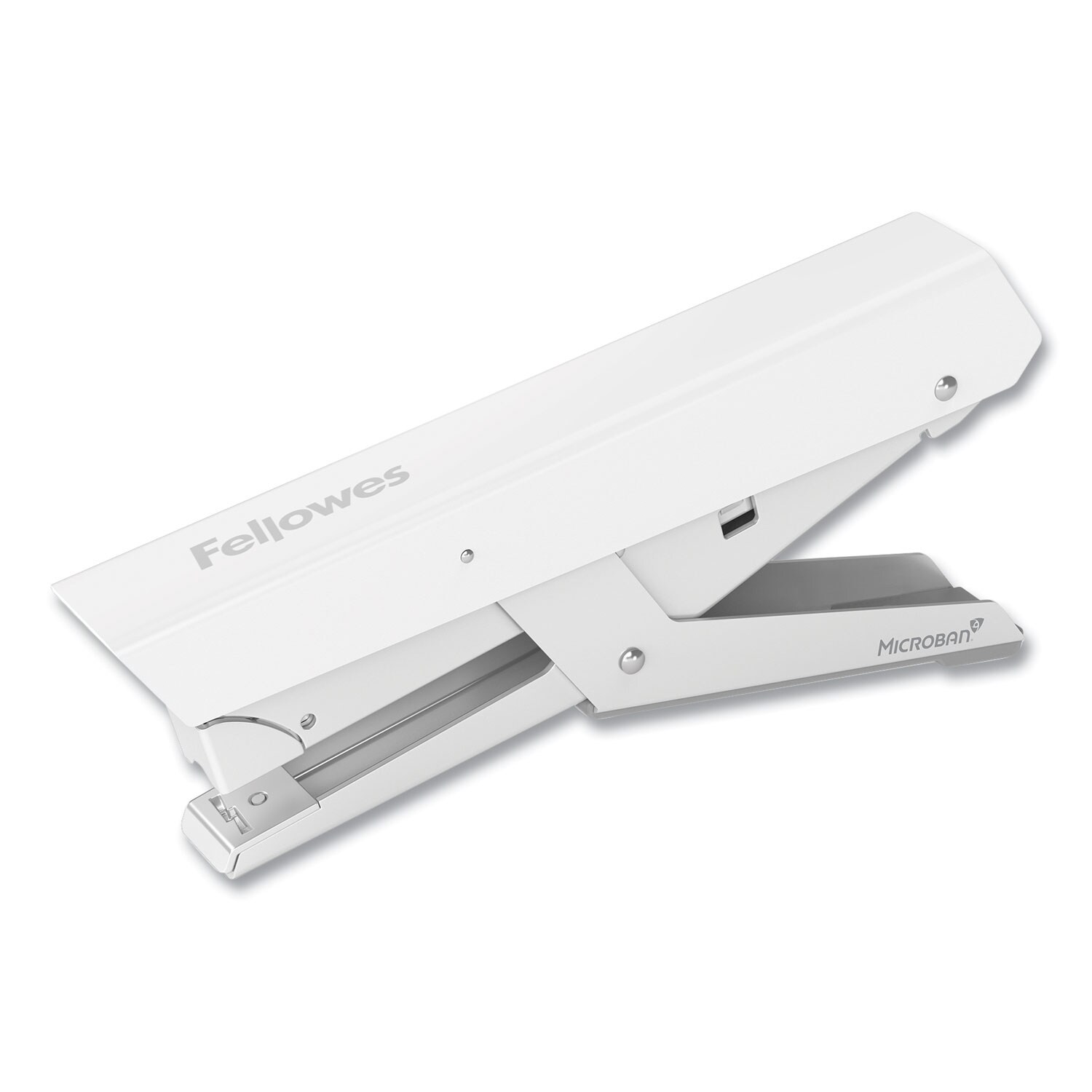 Fellowes ESNFEL5014701 REMOVE - LX890 Handheld Plier Stapler with Antimicrobial Protection 40 Sheet Capacity 0.25 0.31 Staples White