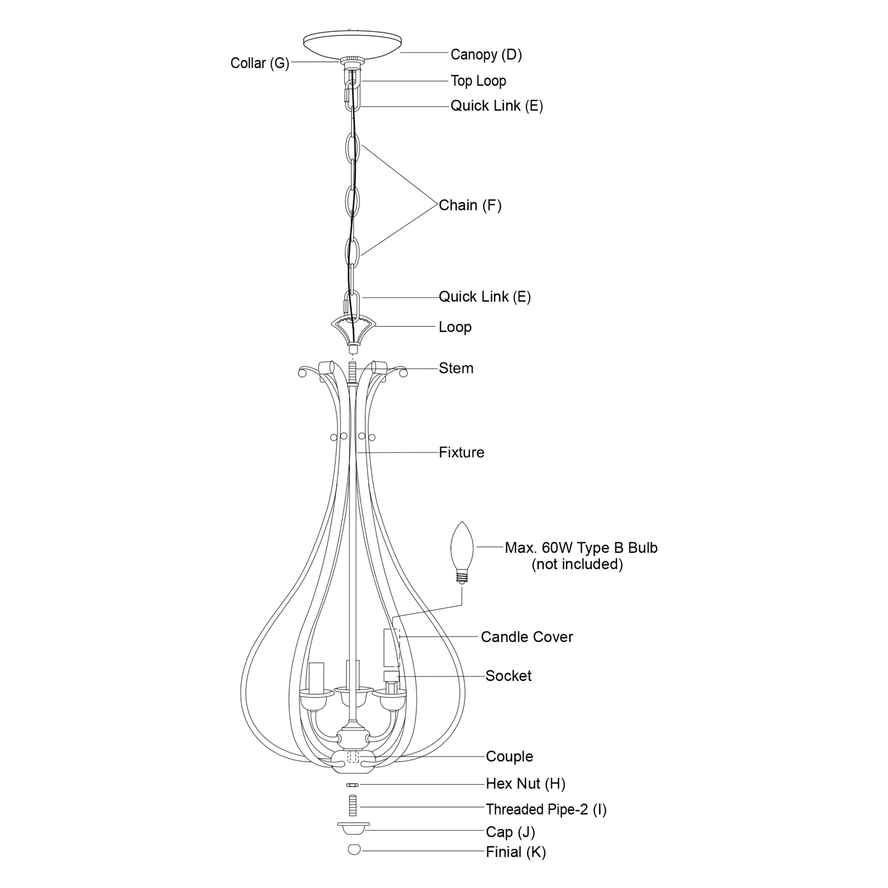 Cascadia P0382 Pendant-Lights - View #13
