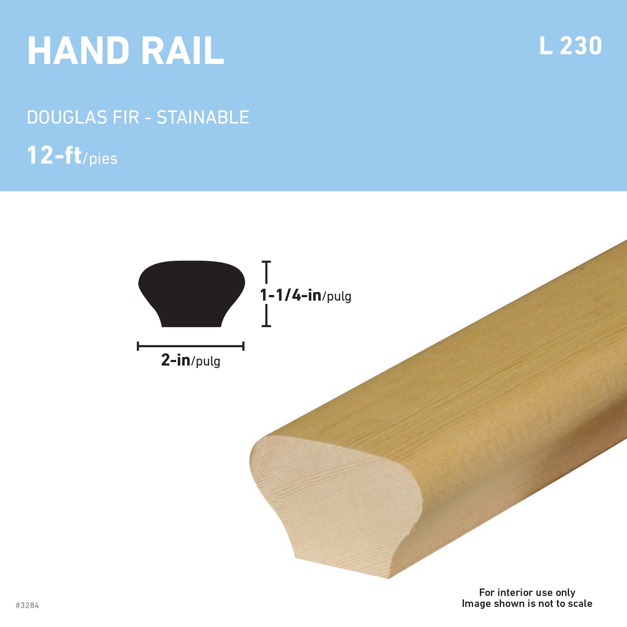 RELIABILT DFIR  230L12 Interior-Stairpart-Railing - View #2
