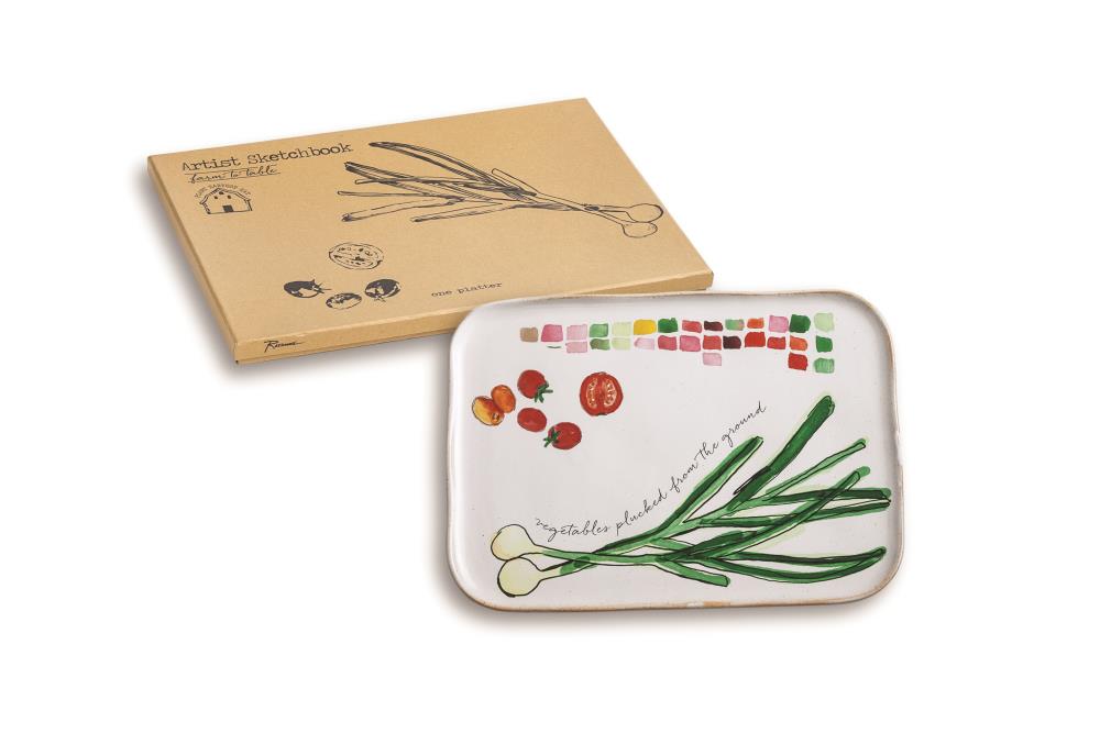 Rosanna 97969 Farm to Table Platter Spring Onion