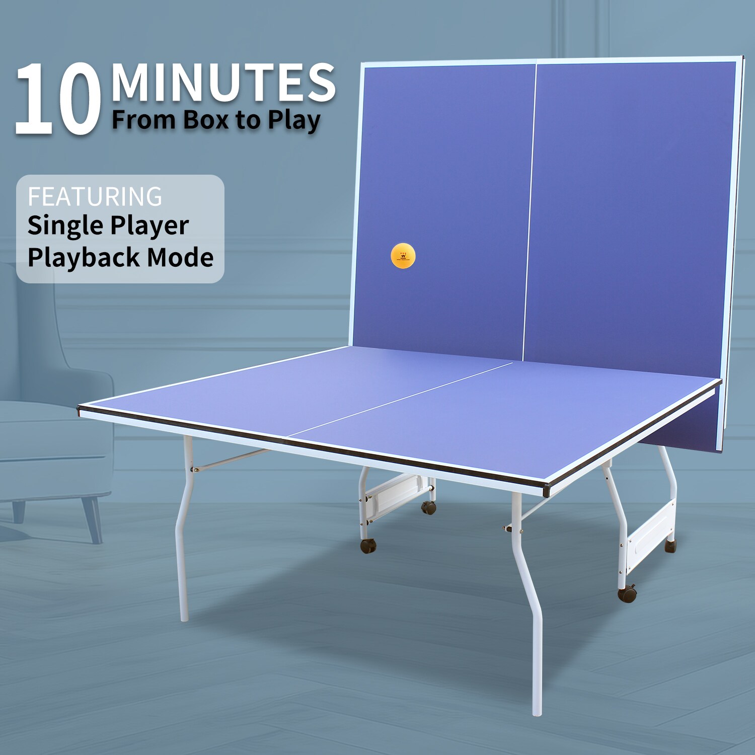 Kahomvis AOK-QPH2-346 Ping-Pong-Table - View #7