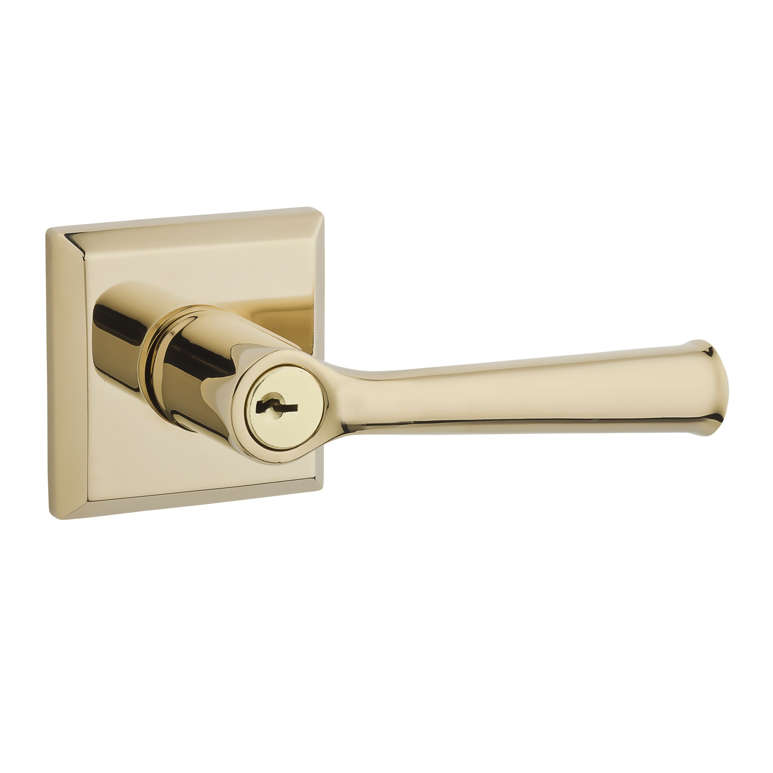 Baldwin ENFEDTSR260 Reserve Reserve Bright Chrome Interior/Exterior Keyed entry Door Handle