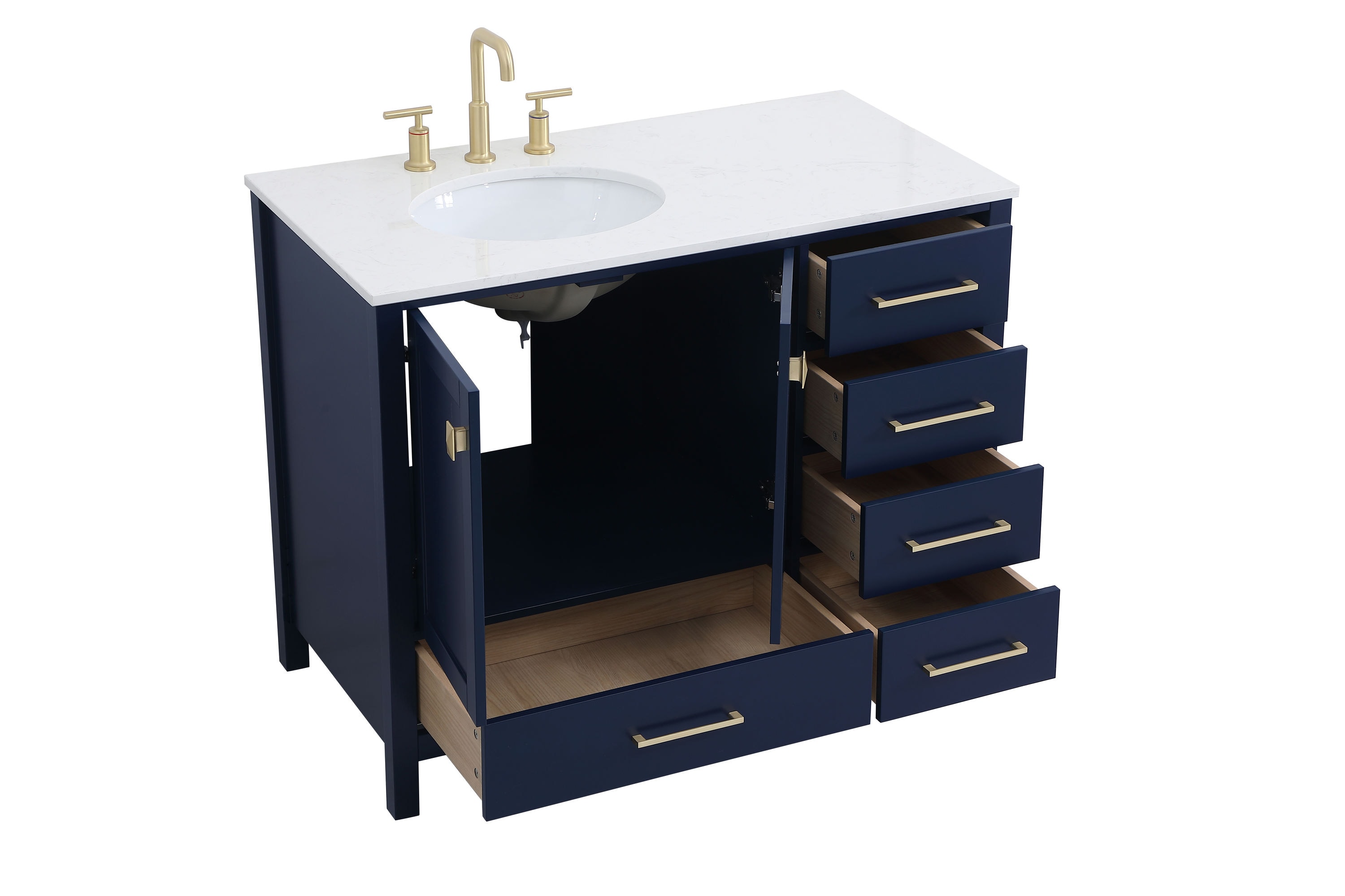 Elegant Decor FI56442BL Bath-Vanity-Combo - View #5