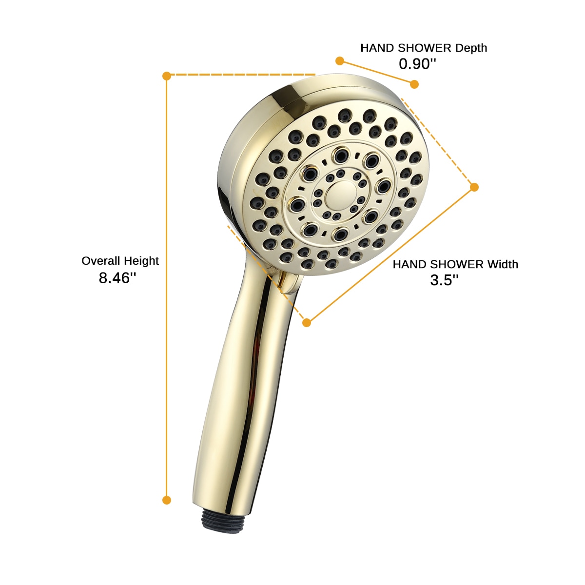 UCLIMAA UC5B002PG Fixed-Showerhead - View #3