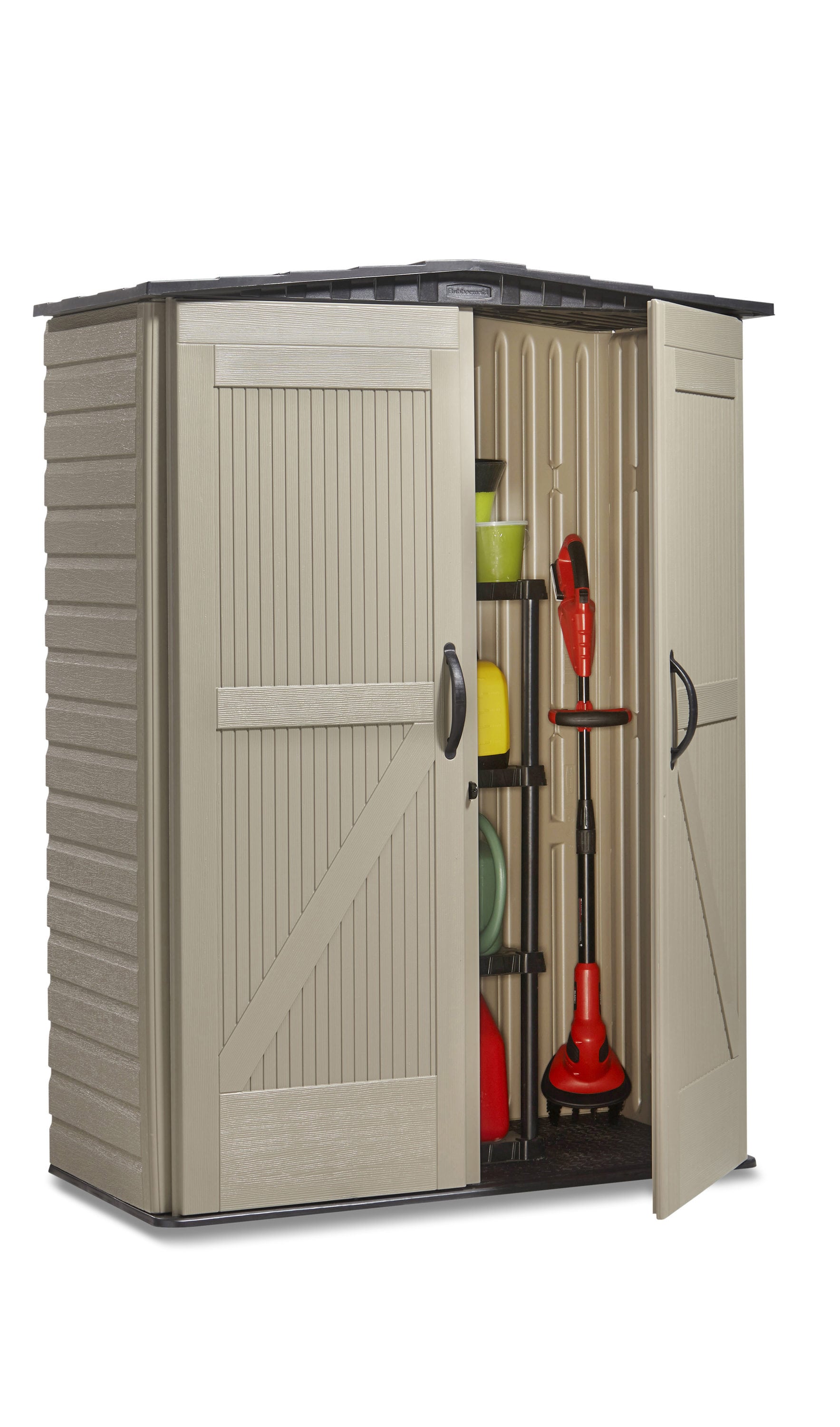 Rubbermaid 2 ft. x 2 ft. Vertical Storage Shed 2035894 - The Home