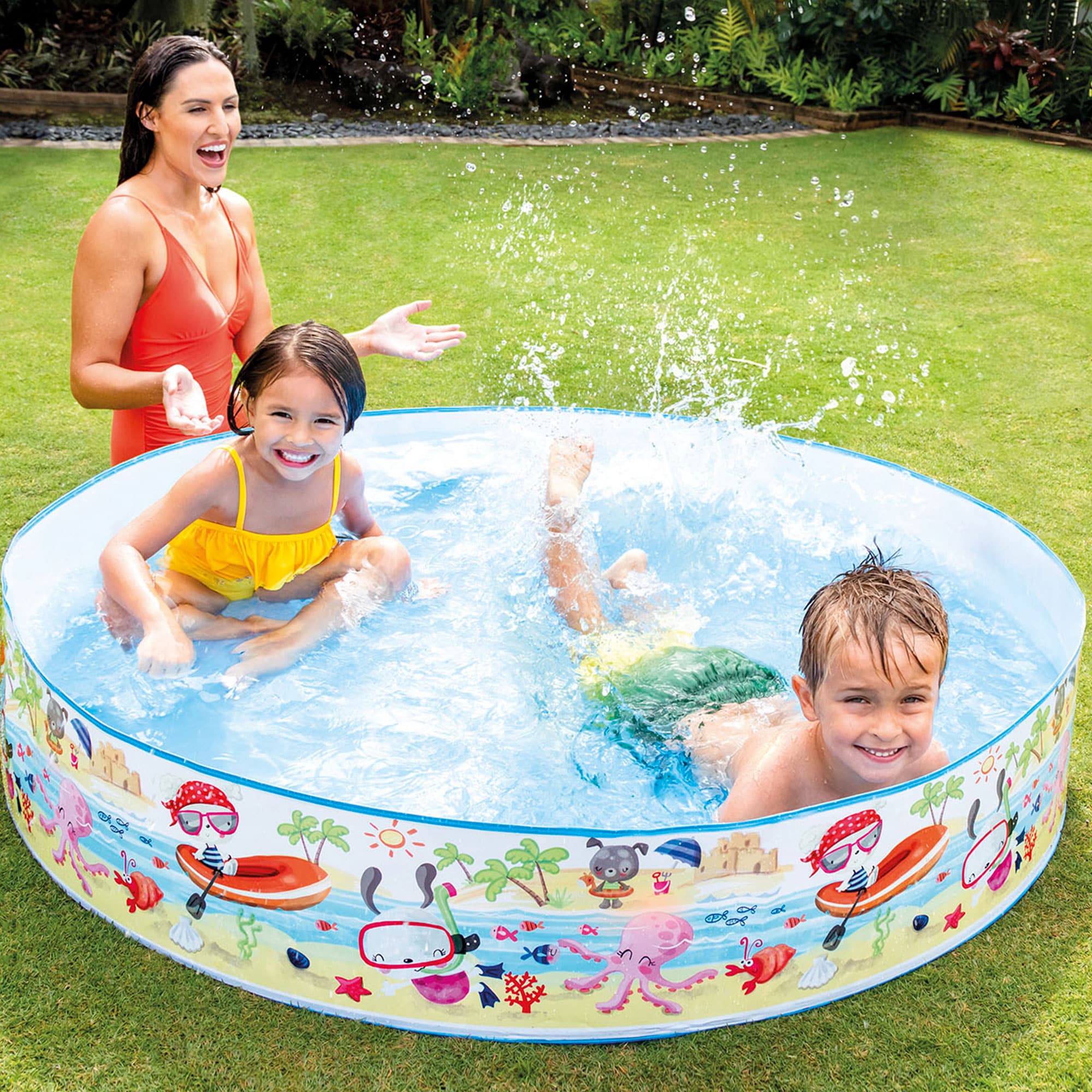 Intex INTEX Beach Days Snapset Instant Kids Childrens Swimming Pool 41161 at Lowes