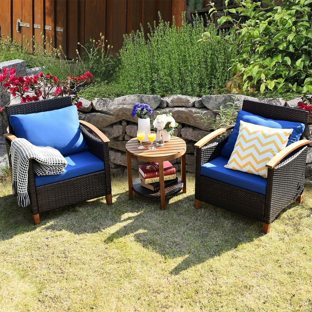 Forclover HYFE-65226LB Patio-Conversation-Sets - View #4