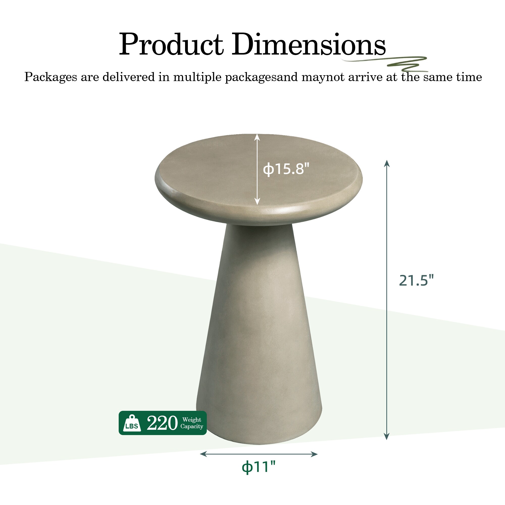 Patio Watcher LS-SN-MG-2 End-Tables - View #3