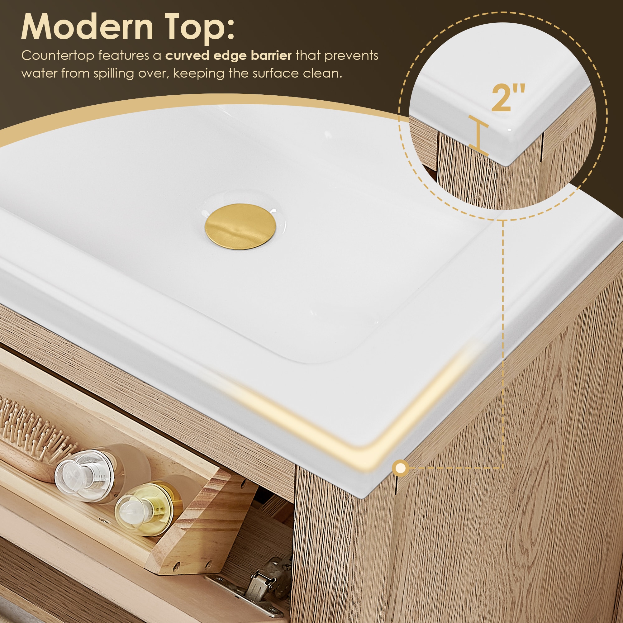 Altair 567024-NK-WH Bath-Vanity-Combo - View #8