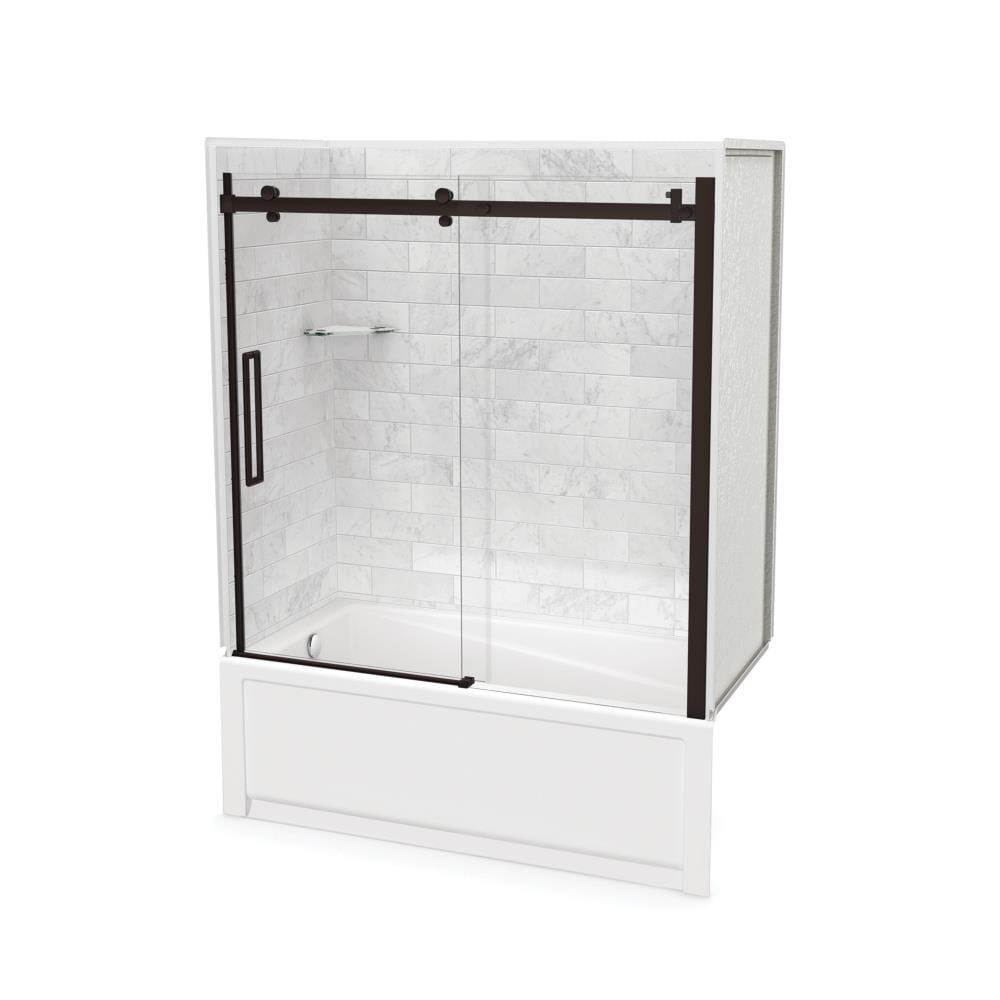 MAAX Utile Metro 32 in. x 60 in. x 81 in. Bath and Shower Combo in