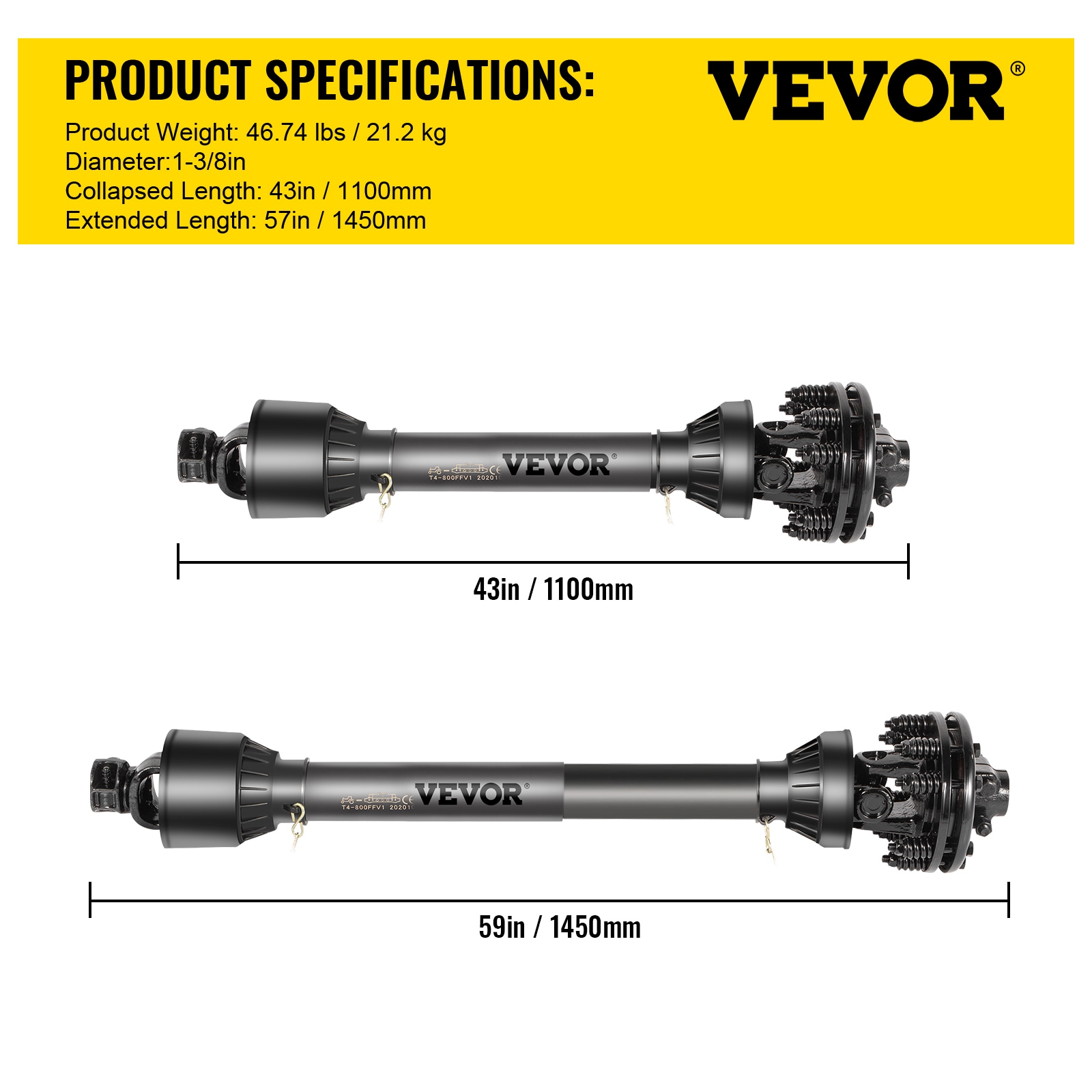VEVOR CDZT5B11005FF0001V0 Tractor-Accessories - View #10