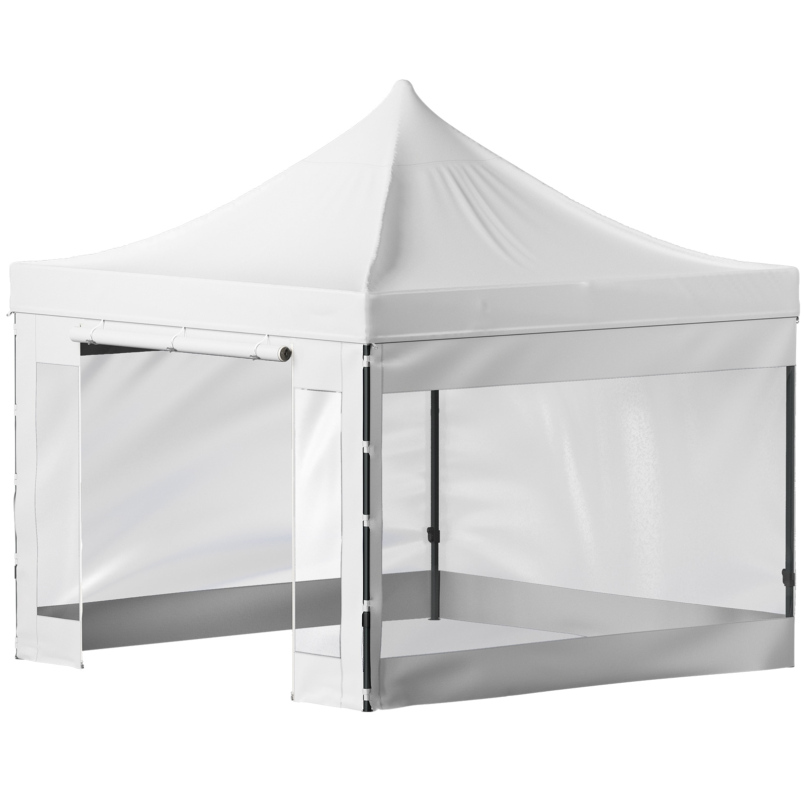VEVOR DCSLTZP1010FTX08HV0 10 x 10 FT Pop up Gazebo Tent Polyester 7 -Person Tent
