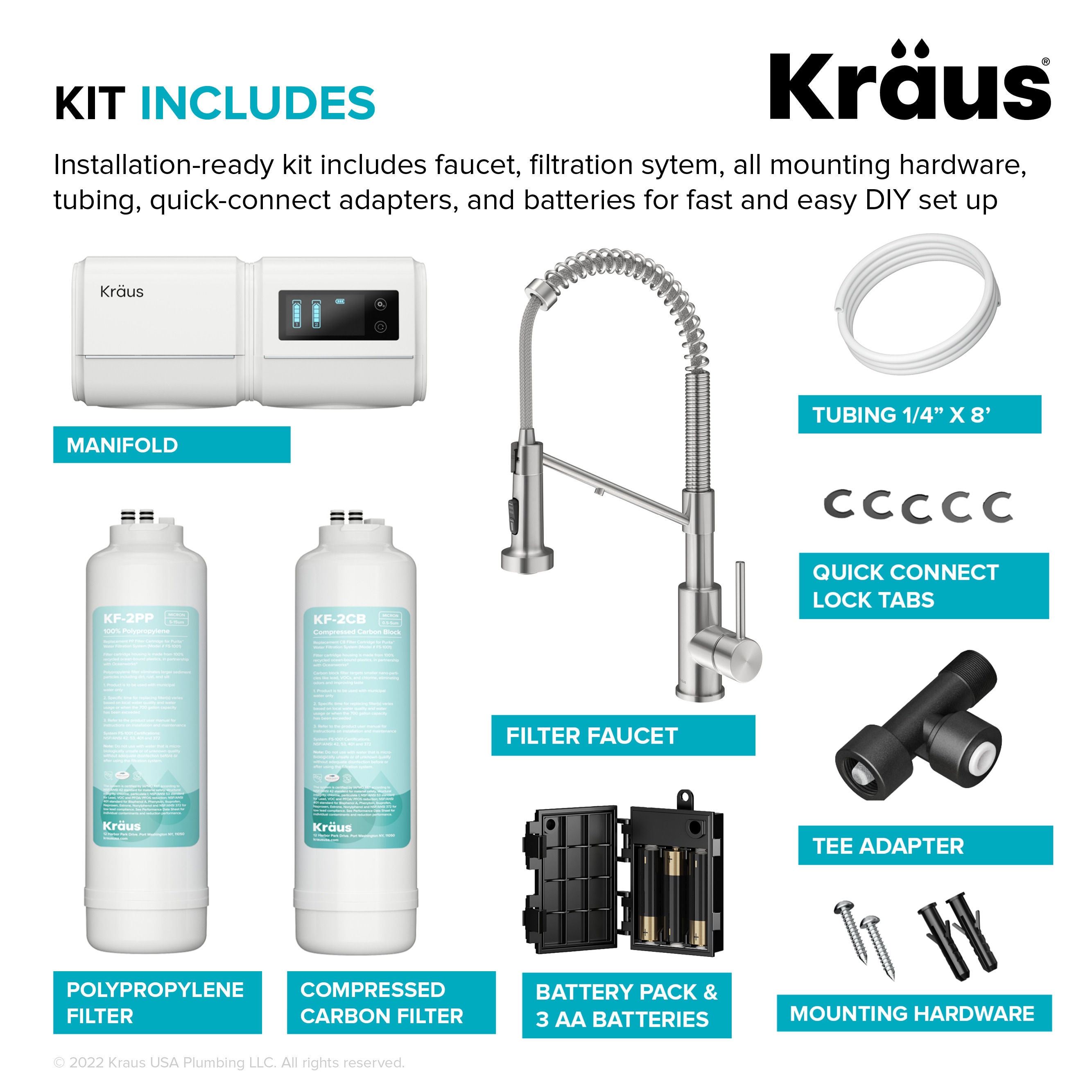 Kraus FS-1001-KFF-1610SFS Under-Sink-Filtration-Systems - View #3