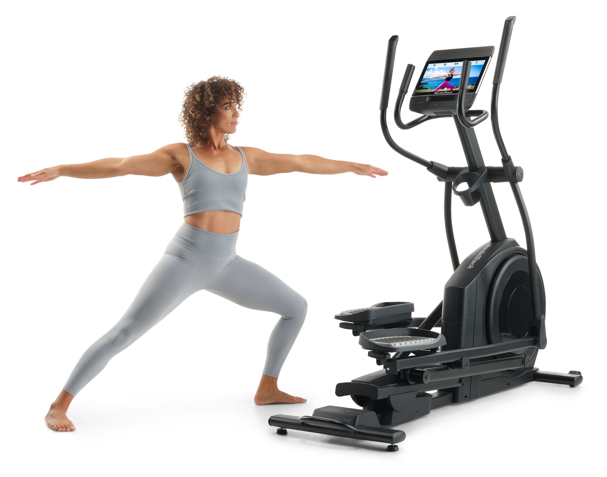 NORDICTRACK AirGlide 14i Magnetic Resistance Glider Elliptical in the Ellipticals Striders department at Lowes