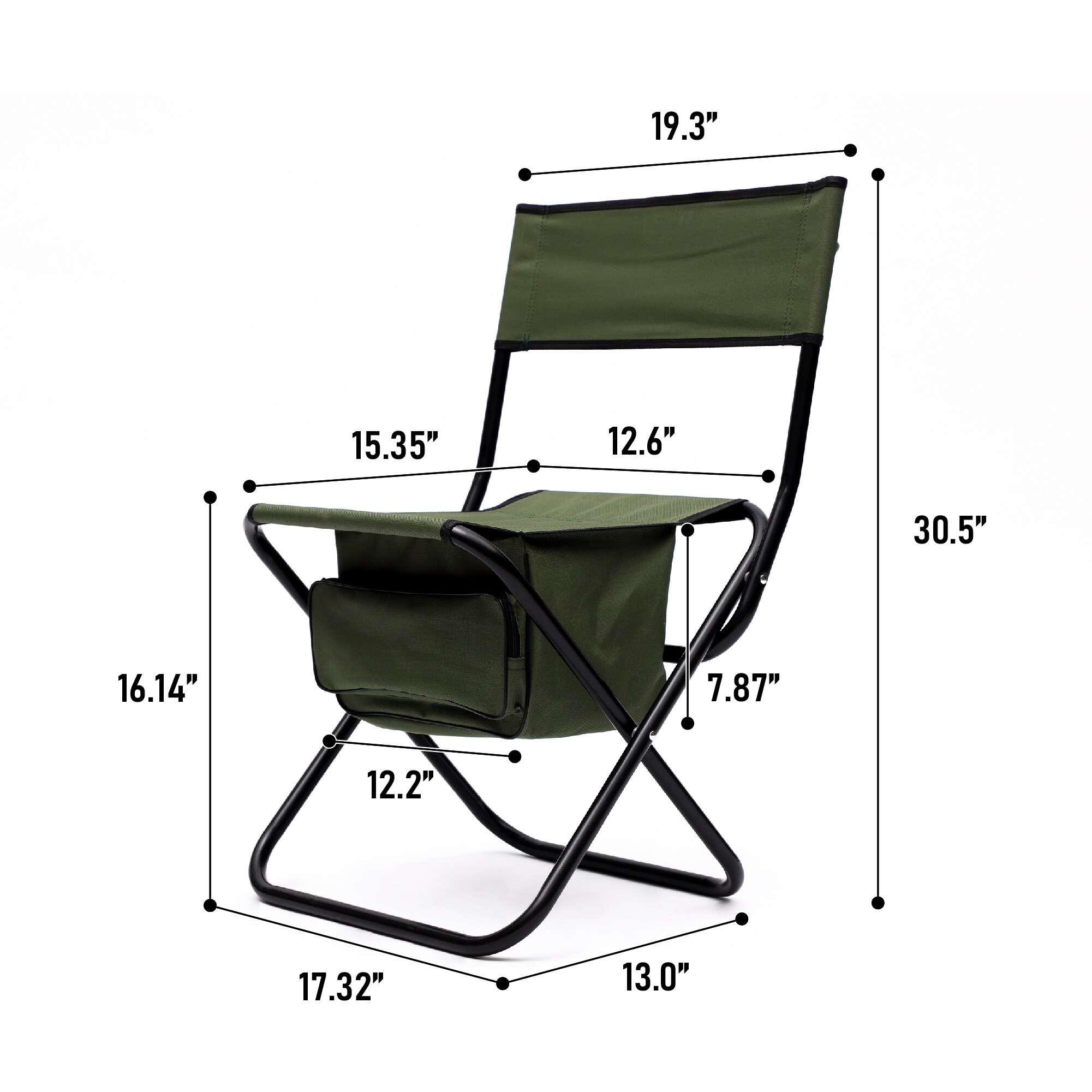 LIVIZA GGJCP001GN4 Beach-Camping-Chairs - View #2