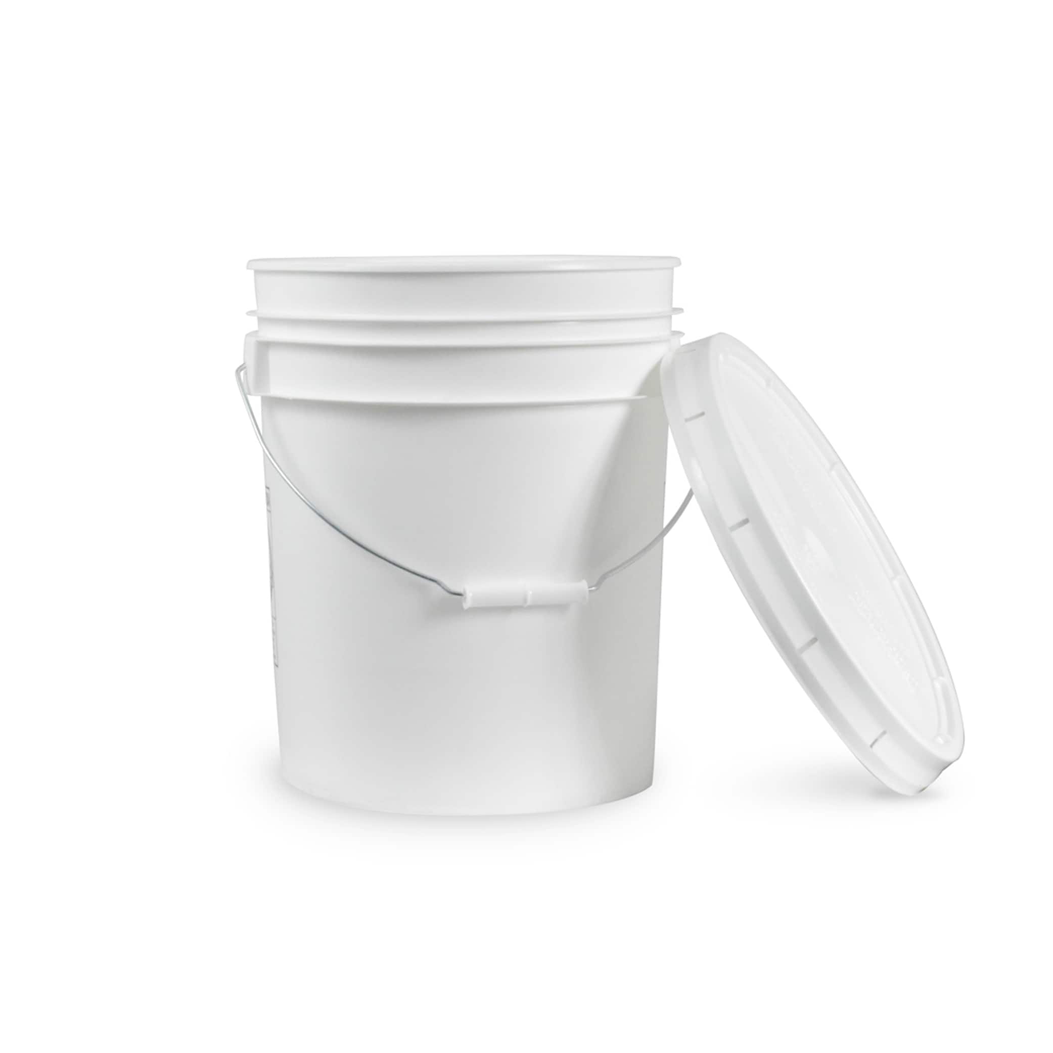 Plastic Bucket Vector Illustration Of 3d Realistic Plastic