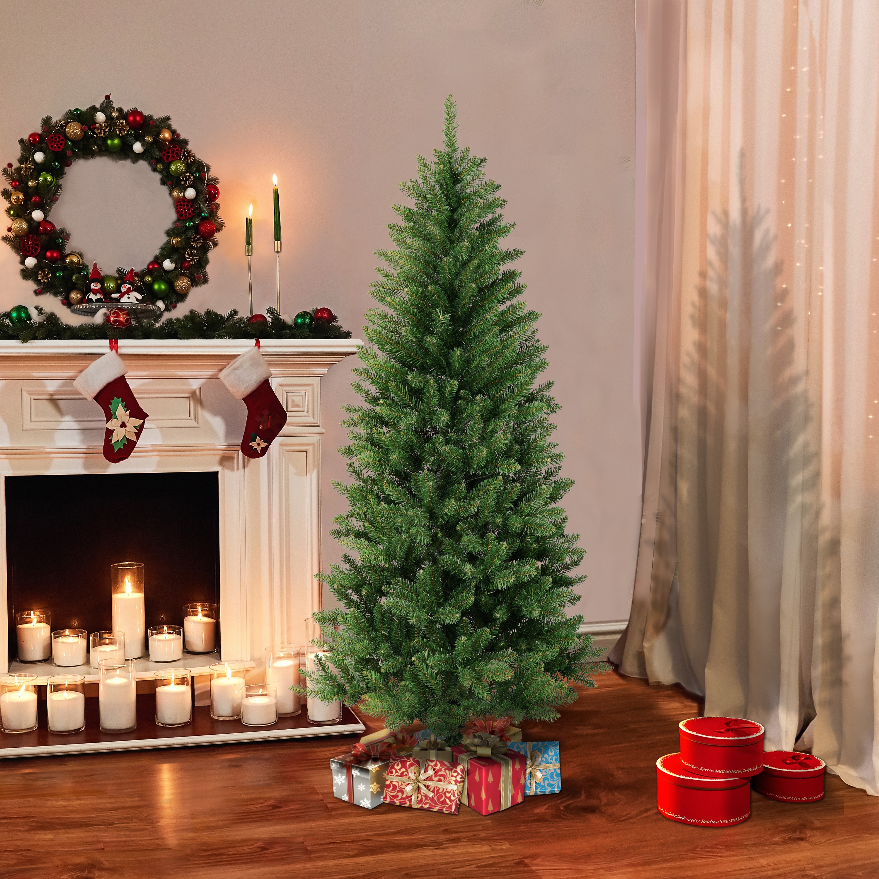 Puleo International CPA-60 Artificial-Christmas-Trees - View #4