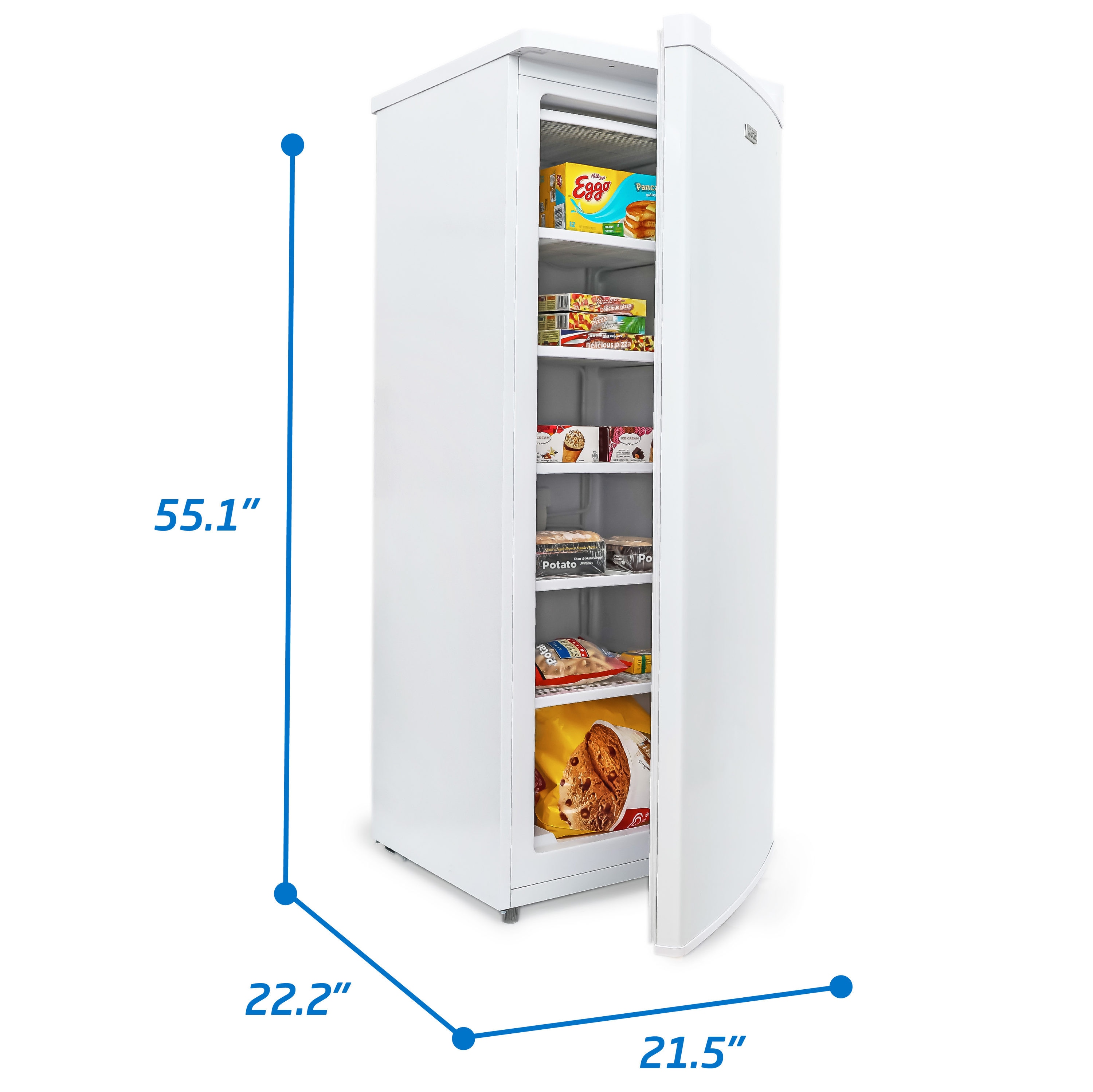 Commercial Cool CCUL5BV 5.0 Cu. Ft. Upright Freezer 