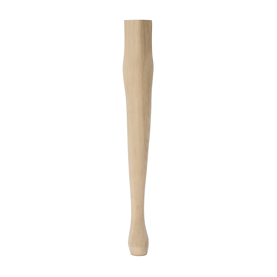 21 in. Ash Queen Anne Table Leg 21 in. Ash Queen Anne Table Leg