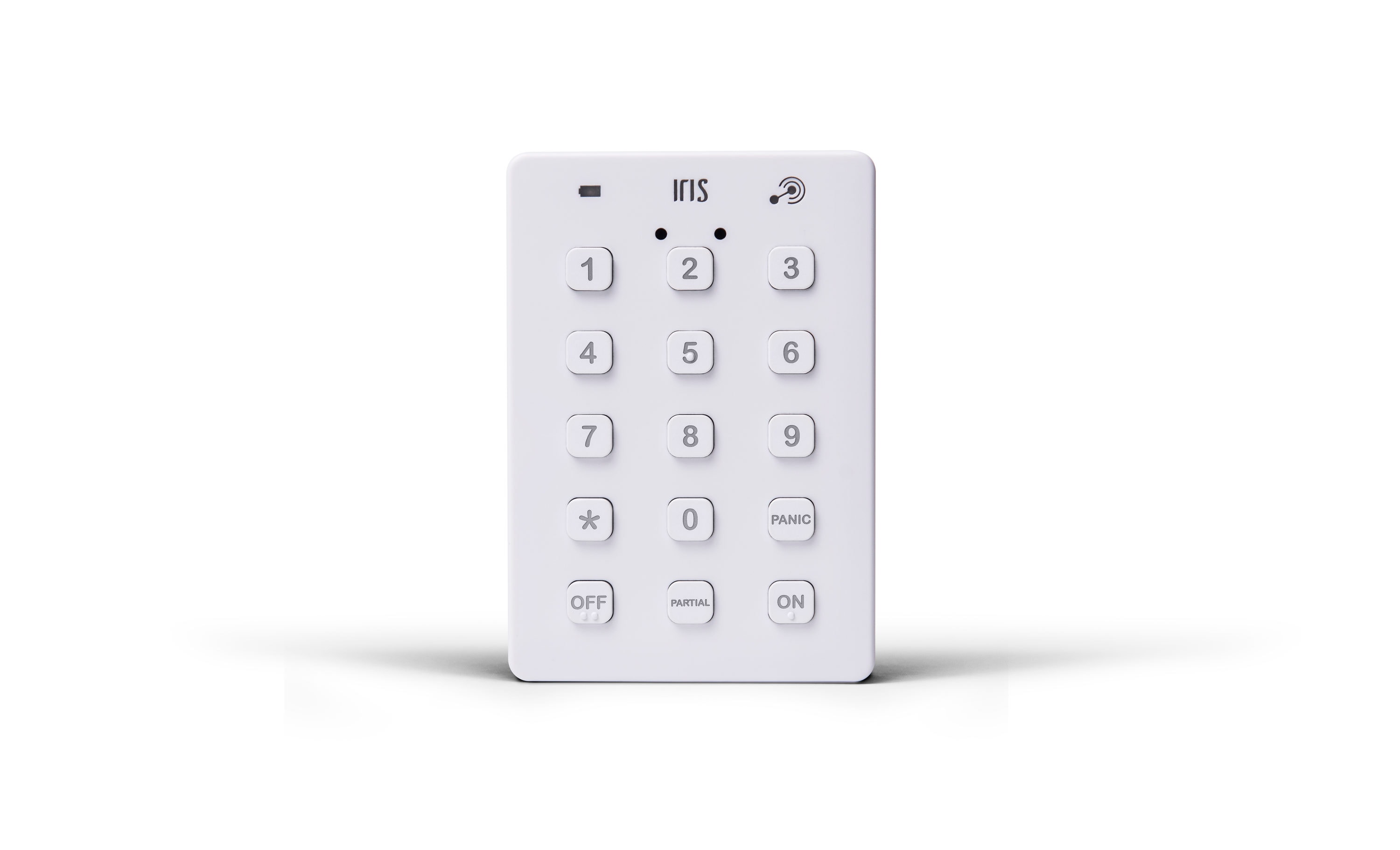  3405-L White Security Alarm Keypad