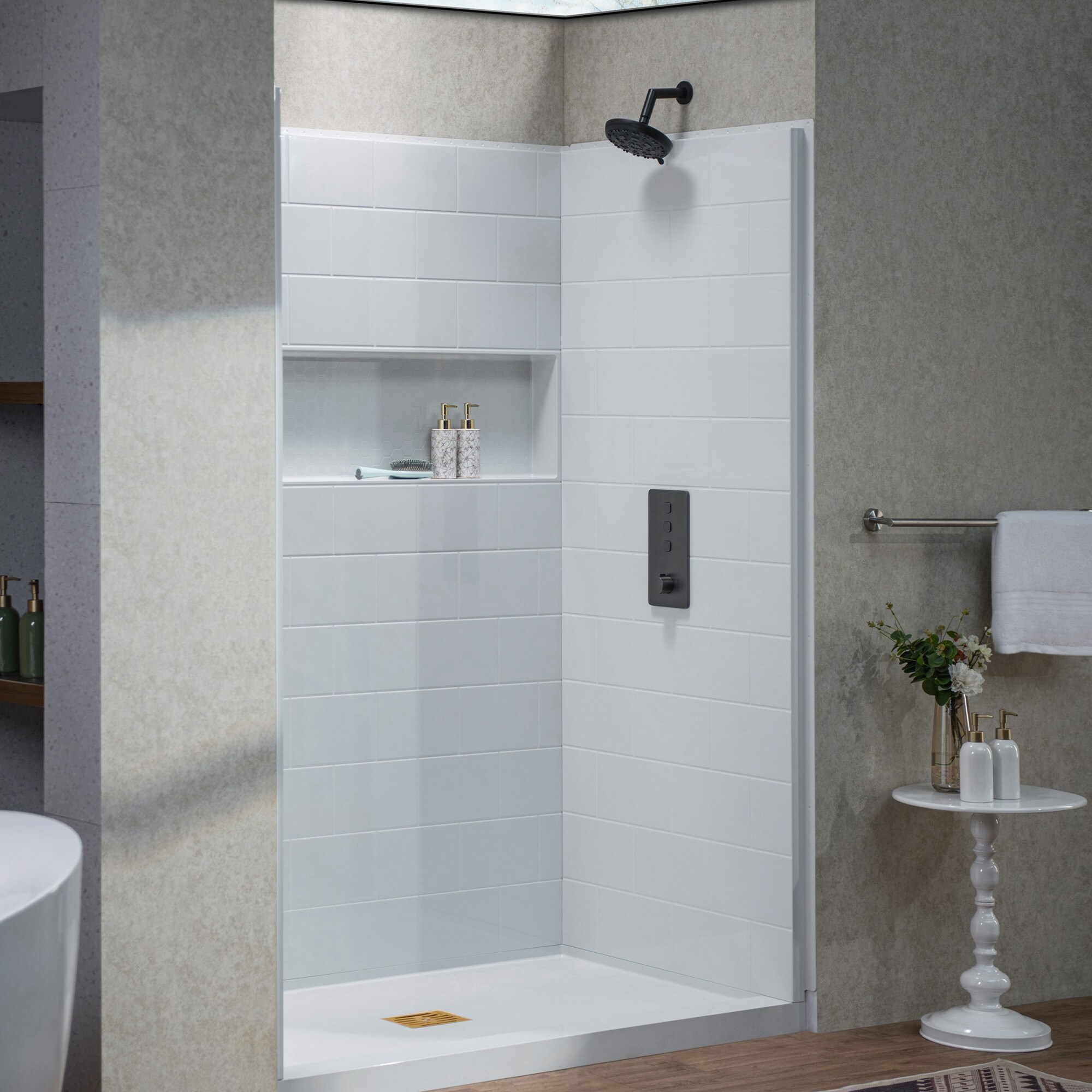 Woodbridge LSWP139 Alcove-Shower-Kit - View #4