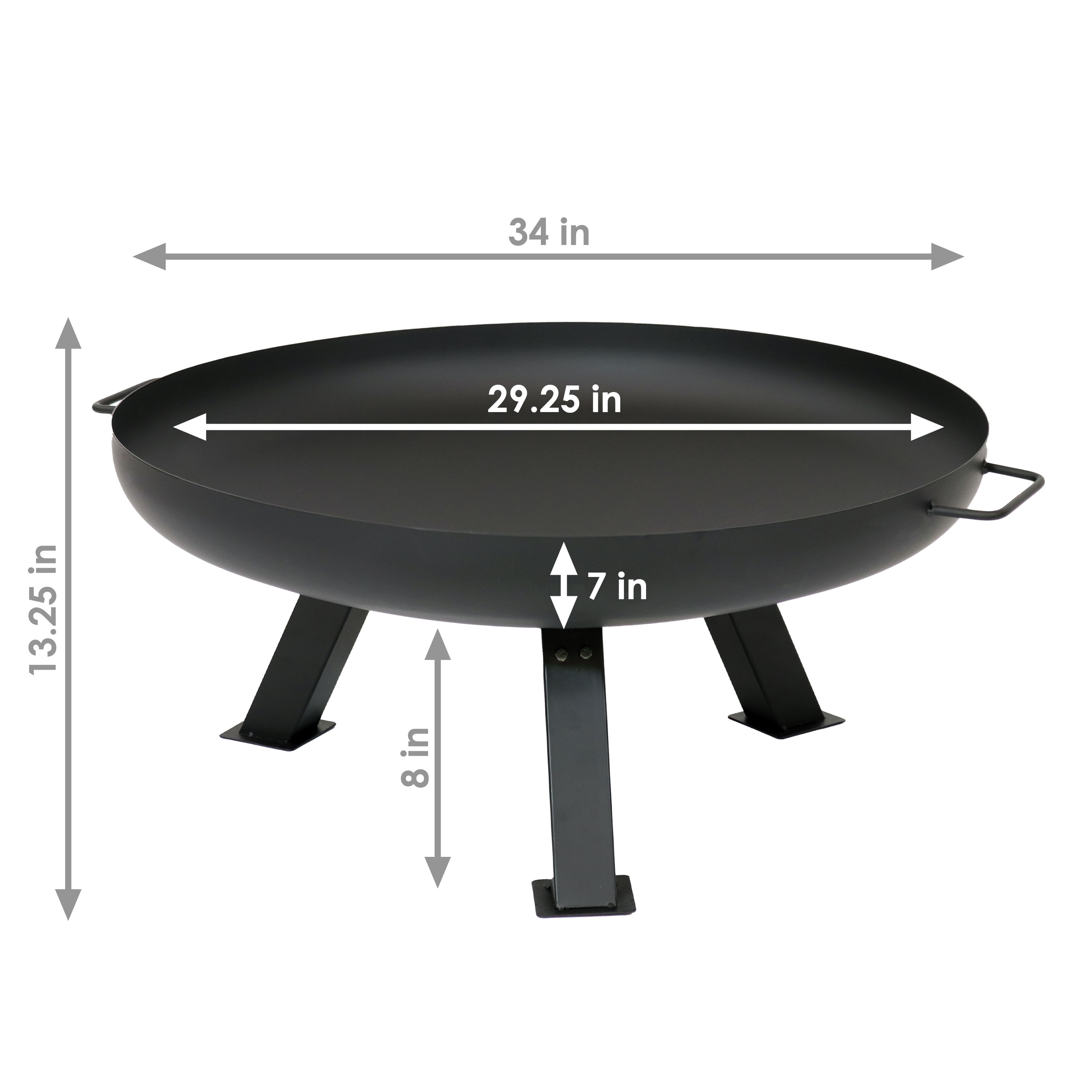 Sunnydaze Decor FSN-755 Outdoor-Woodburning-Firepits - View #7
