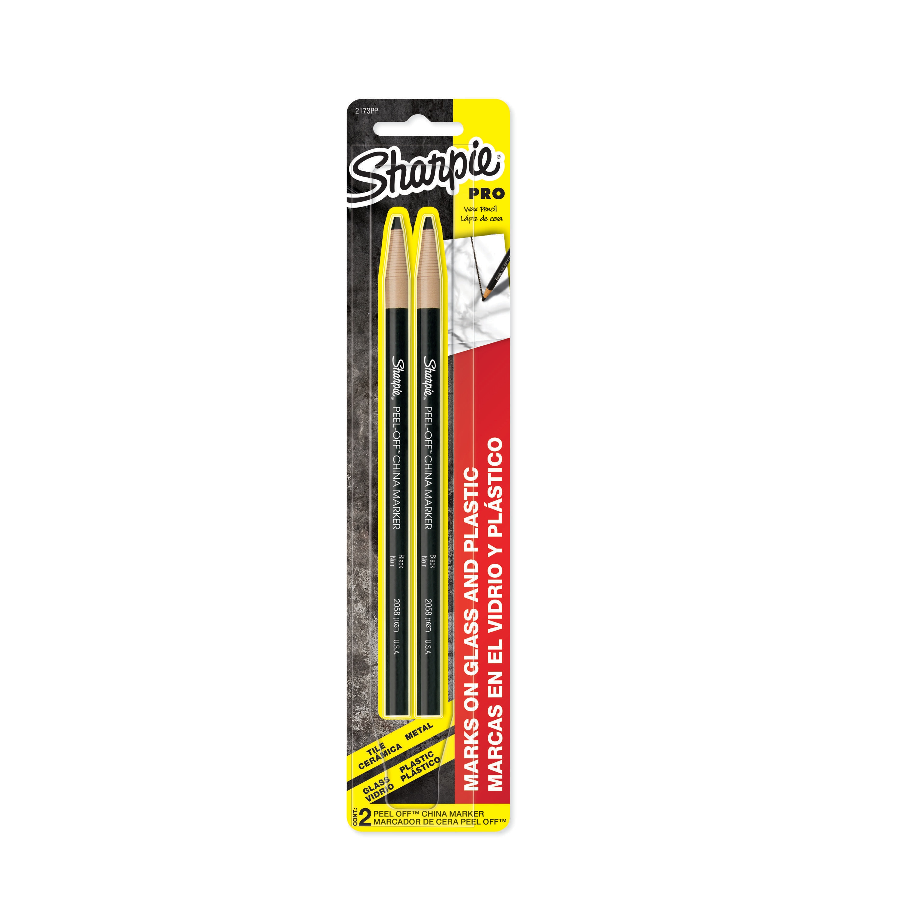 Sharpie 2-Pack Ultra Fine Point Black Permanent Marker in the Writing  Utensils department at