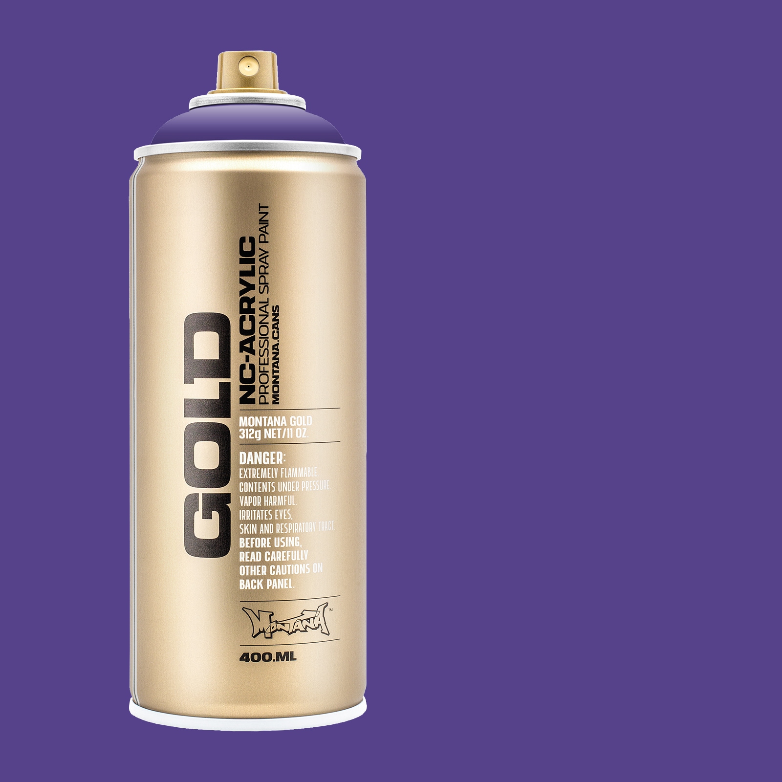 Montana Cans MXG-G4150 GOLD Matte Lavender Spray paint ( NET WT. 11-oz )