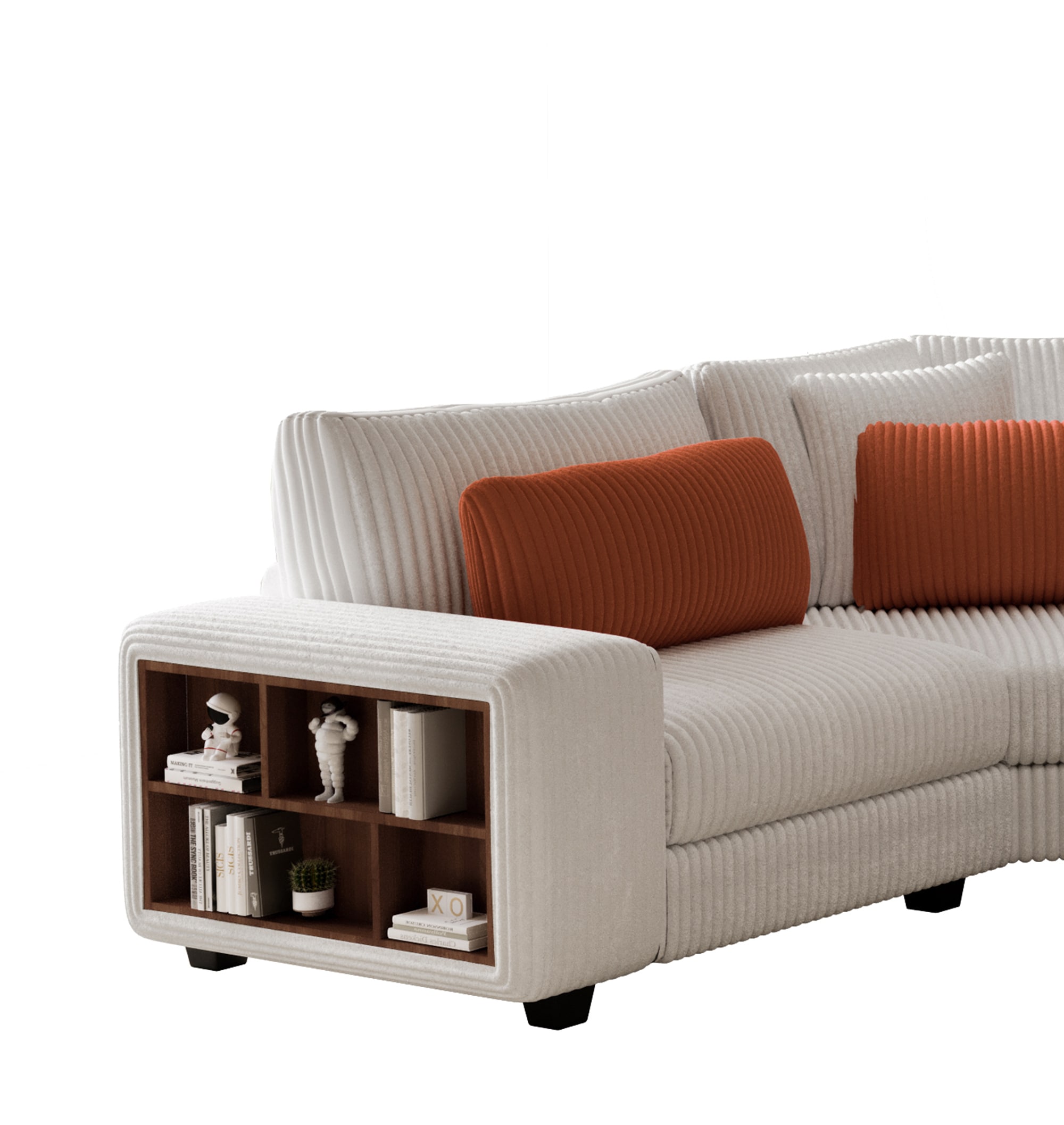 SINOFURN SYA370039BK Sofas-Loveseats - View #4