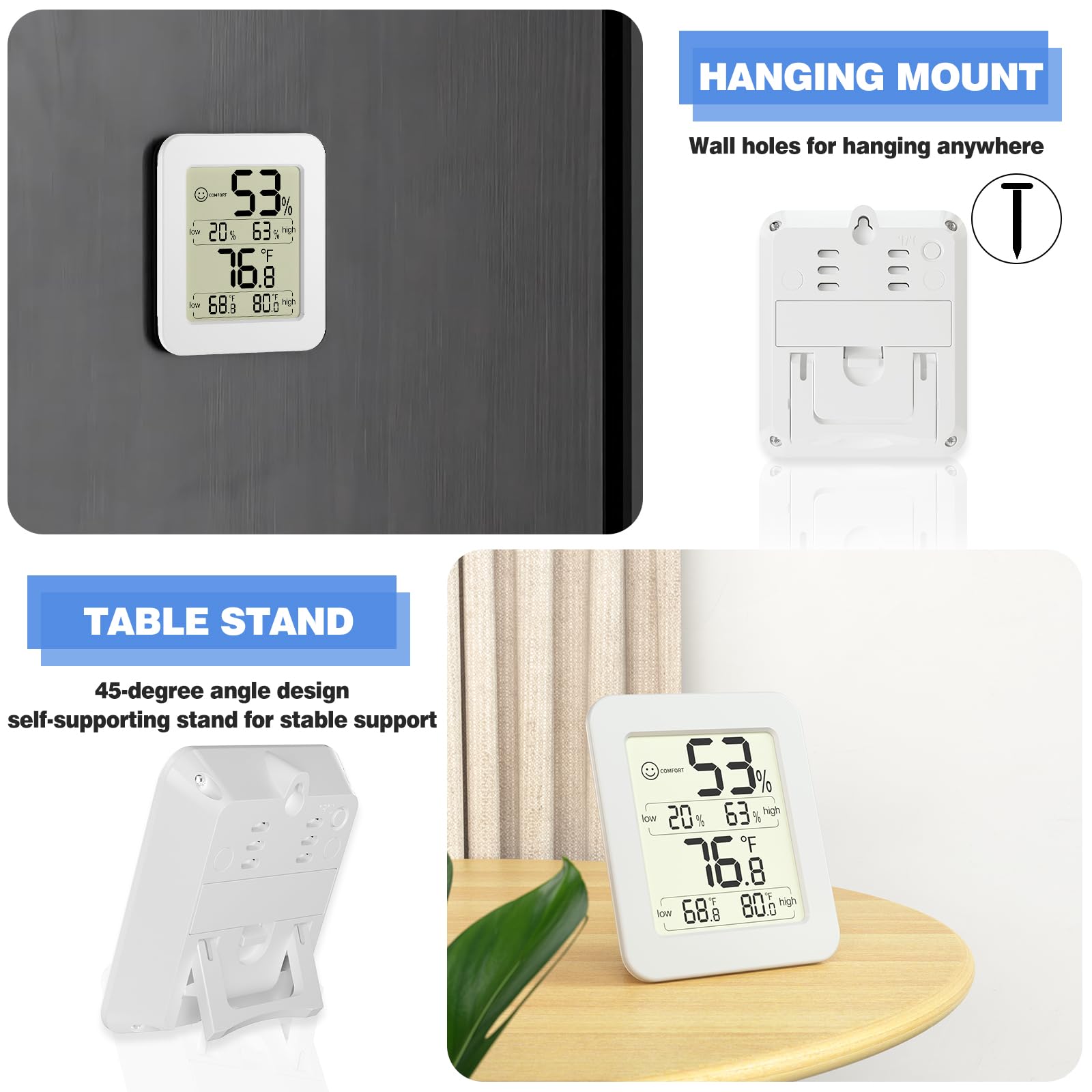 KHKFY LKH0706X007 Thermometer-Clock - View #4