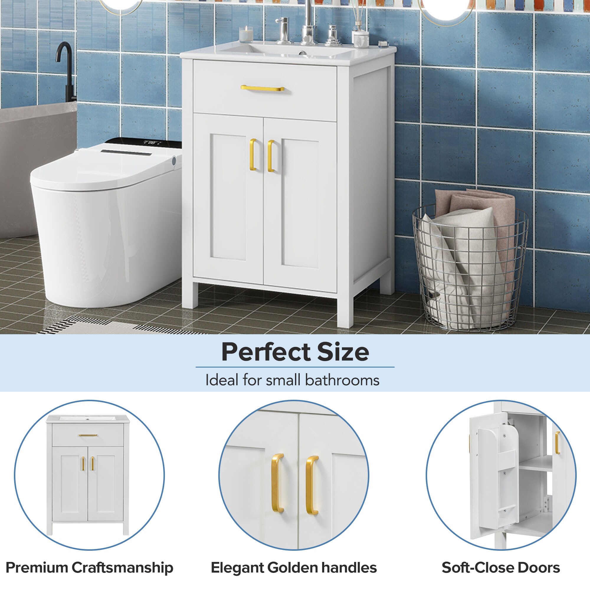 ModernLuxe L3P-WF323088AAK Bath-Vanity-Combo - View #9