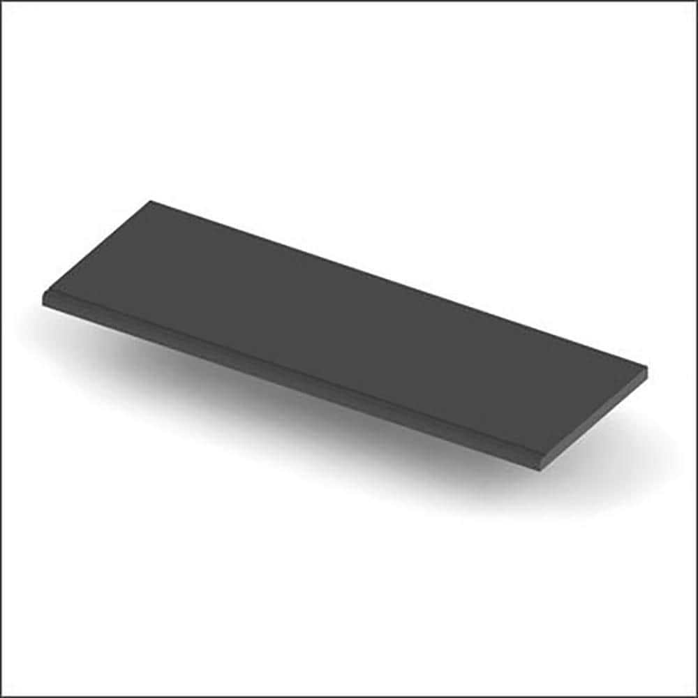 Flow Wall FWC-W02-G Large Work Surface 2-Inches Charcoal Gray MDF Multipurpose Shelf