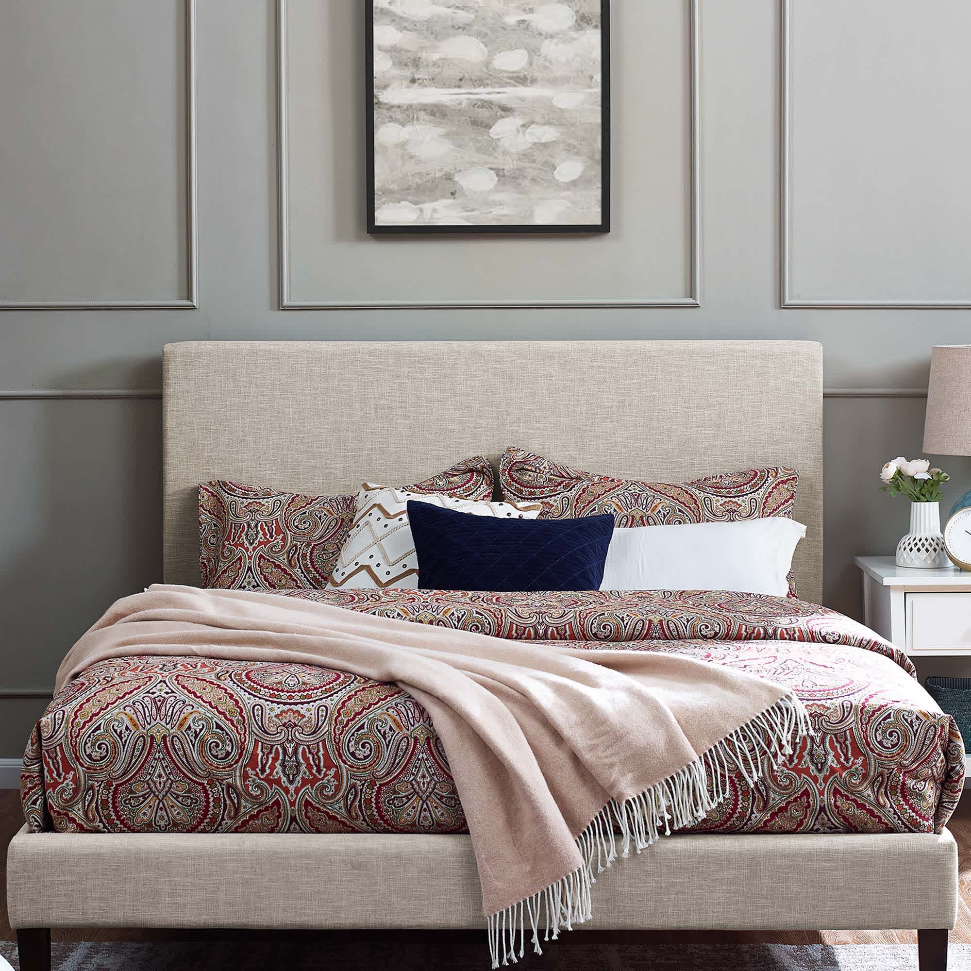 Modway MOD-5880-BEI Upholstered-Headboards - View #8