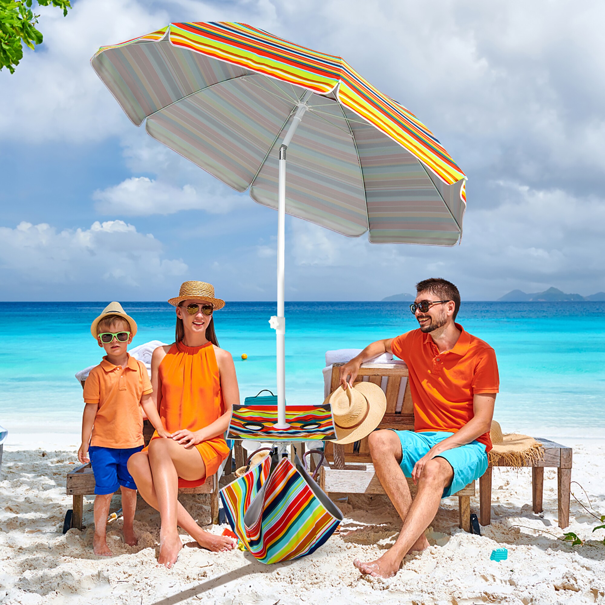 Costway NP10840CS Umbrellas-2 - View #8