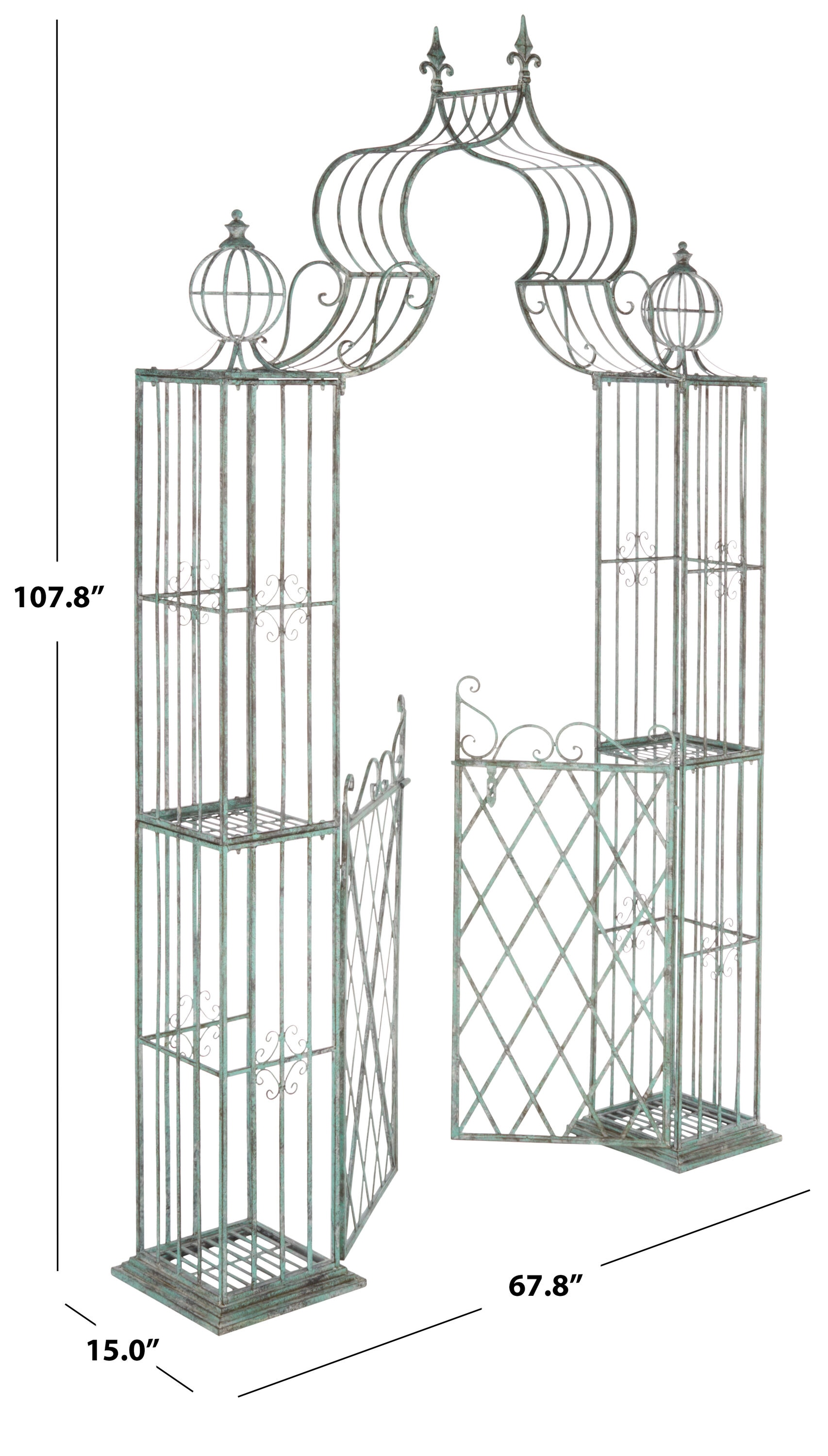 Safavieh PAT5012D Garden-Arbor - View #2