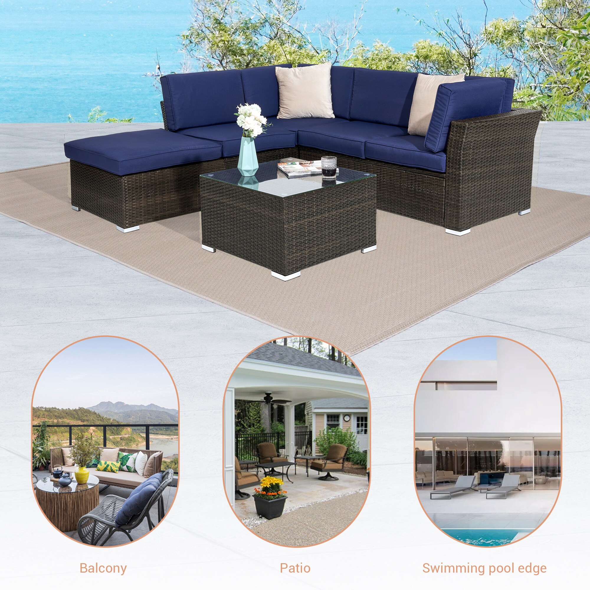 ACEGOSES LW-HSF200NY Patio-Conversation-Sets - View #9