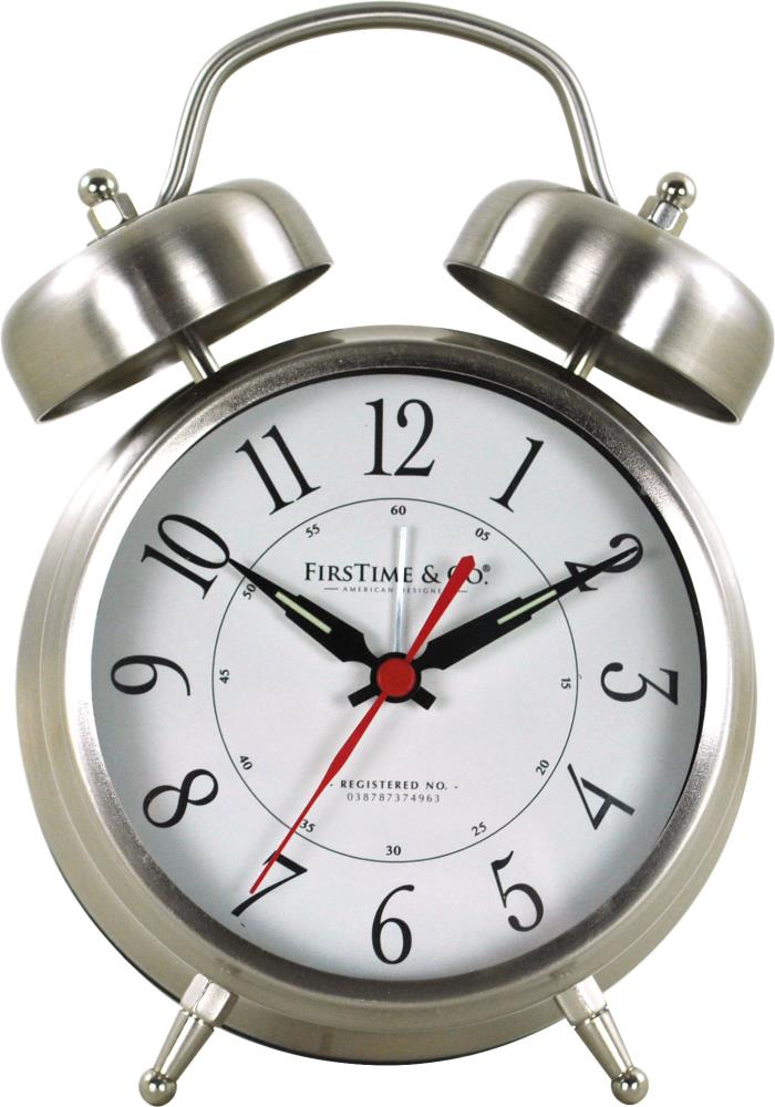FirsTime 80028  and Co Analog Round Tabletop with Alarm