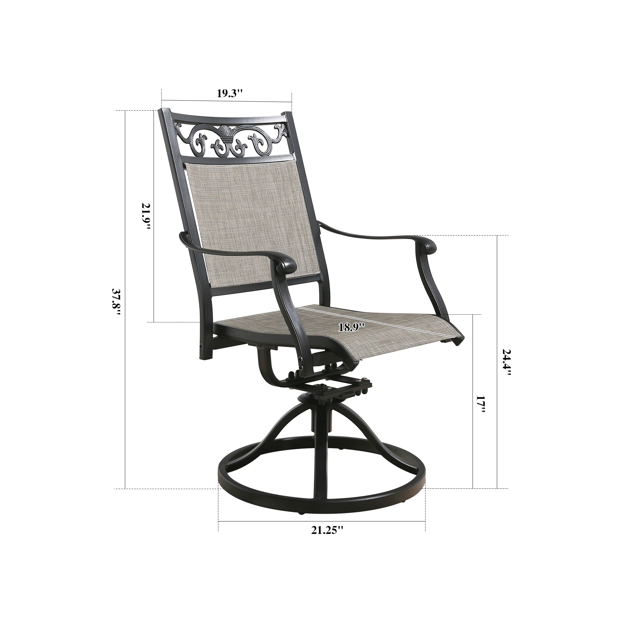 PEAK HOME FURNISHINGS 970392 Patio-Chairs - View #3