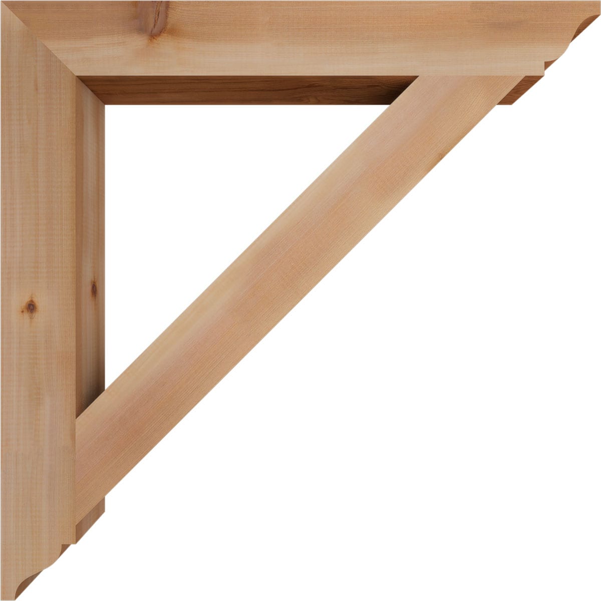 Ekena Millwork BKT04X32X32TRA01SWR Exterior-Brackets-Braces - View #3