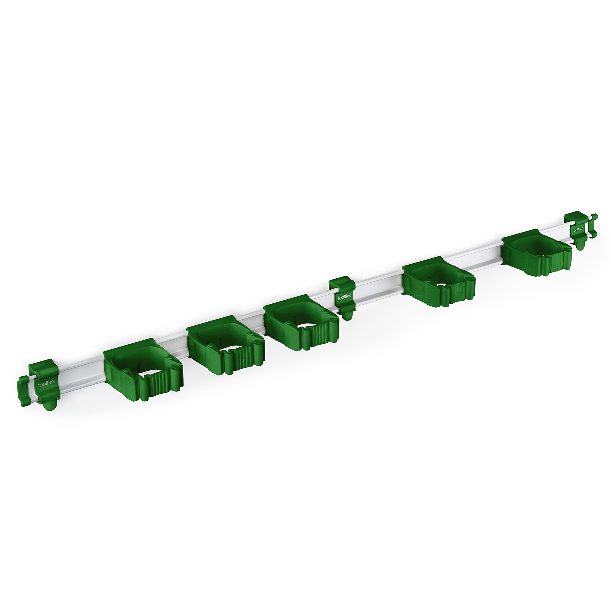 Toolflex 9-5-6 One 10 -Piece 37-in Green Composite Multipurpose Storage rail system