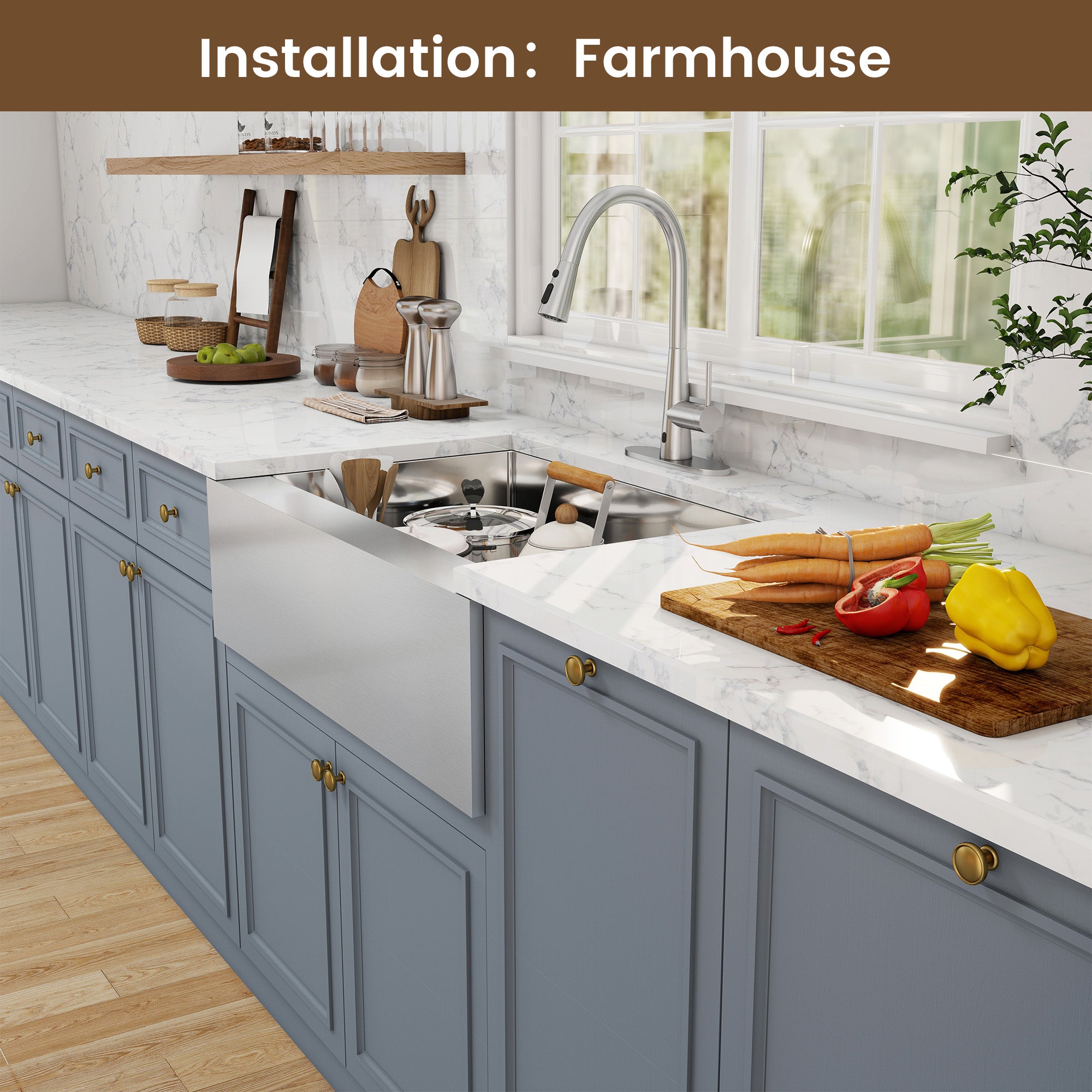 Boyel Living BLKE05038F3322S Kitchen-Sinks - View #9