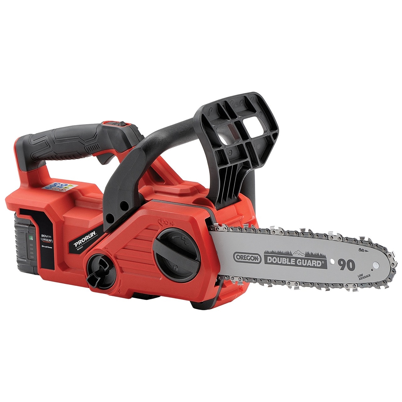 PRORUN PCS120 20-volt Max 12-in Brushless Battery 4 Ah Chainsaw (Battery and Charger Included) PCS120 Sansujyuku sansujyuku.com