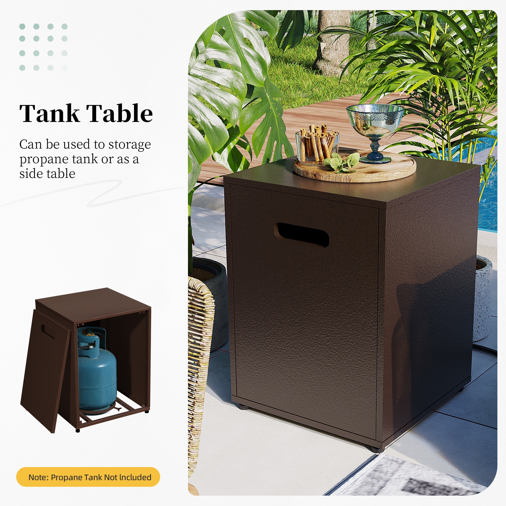 Patio Watcher 56TP-BROWN-BLZWST Outdoor-Gas-Firepits - View #10