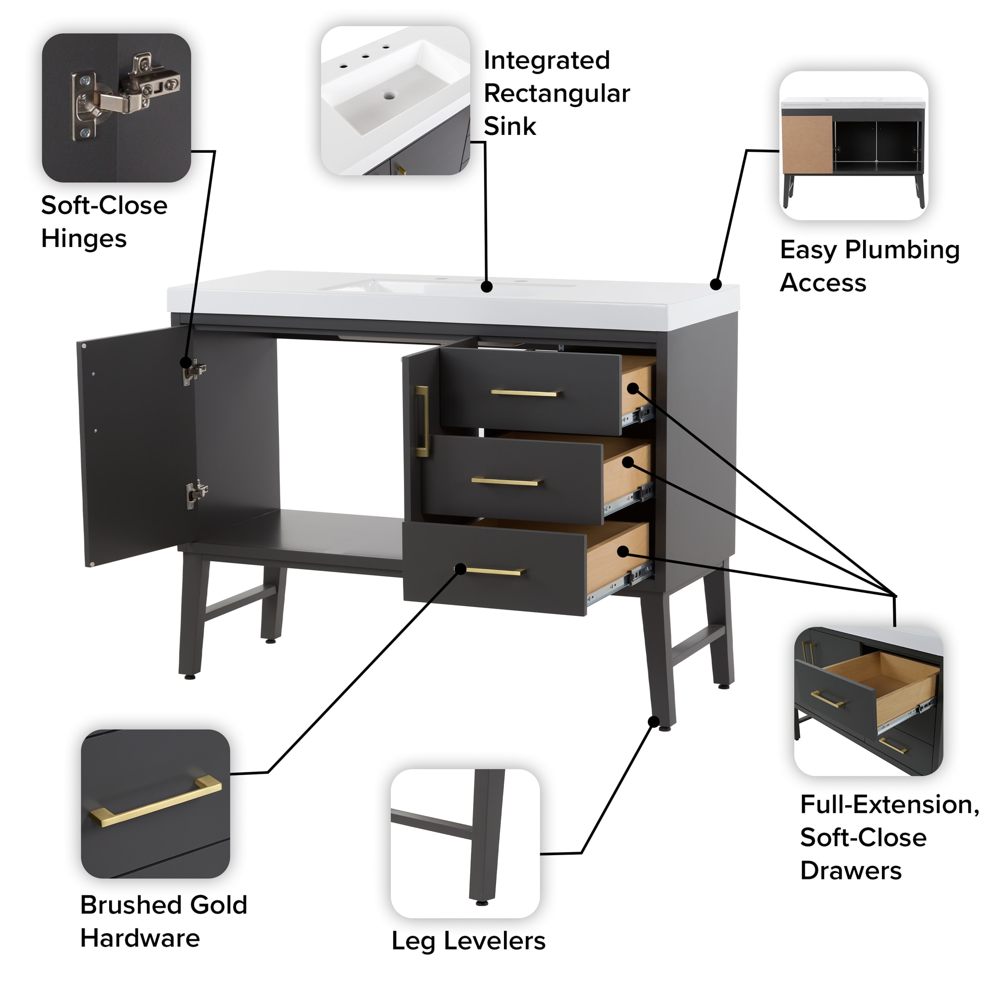 Diamond NOW C48W30139 Bath-Vanity-Combo - View #6