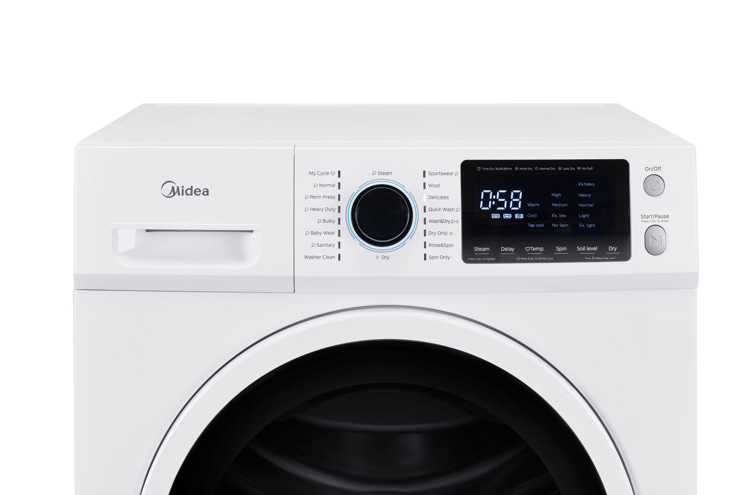 Midea MLC27N3AWW Combination-Washers-Dryers - View #10