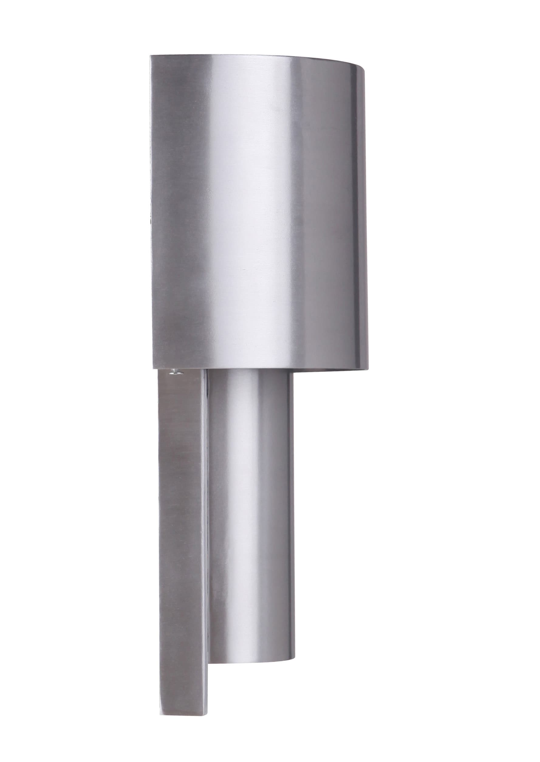 Satin Aluminum Dimmable LED Wall Sconce