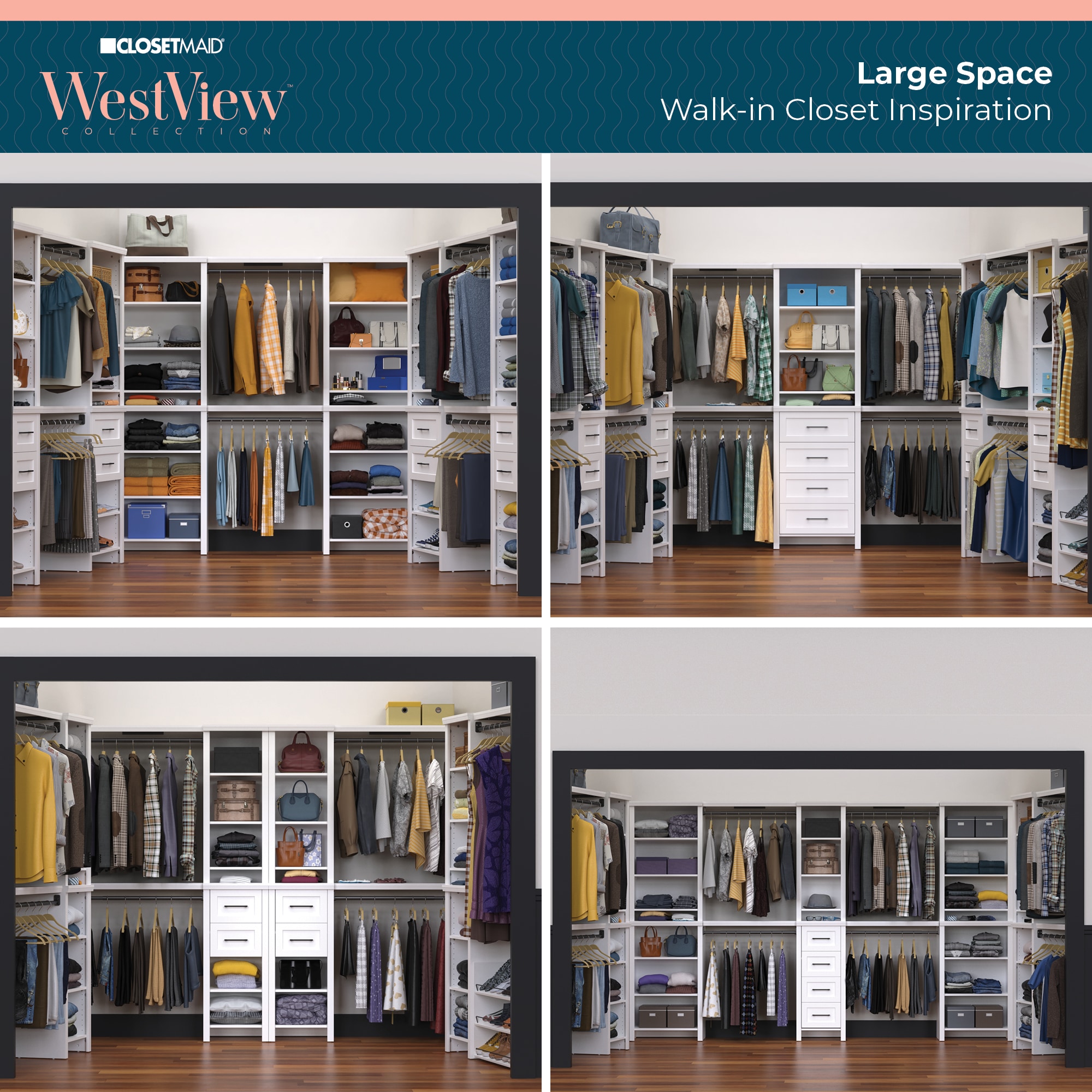 ClosetMaid 10000-04461 Wood-Closet-Kits - View #19