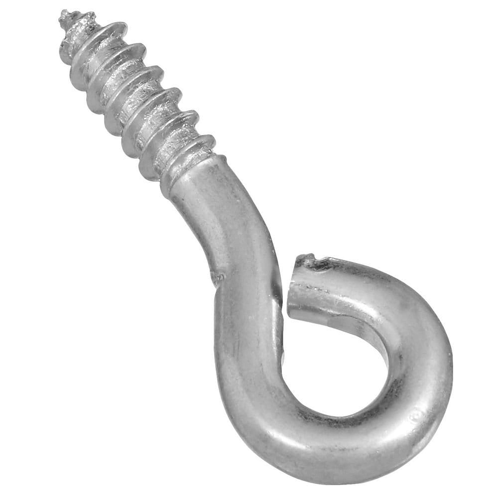 National Hardware N118-257 Zinc-Plated Small-Eye Screw Eyes #8 Thread 5 ...